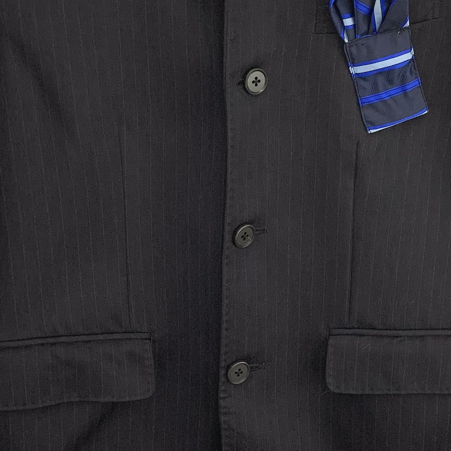 Kansai Yamamoto Kansai Yamamoto Black Blazer Size 36S - 5 Thumbnail