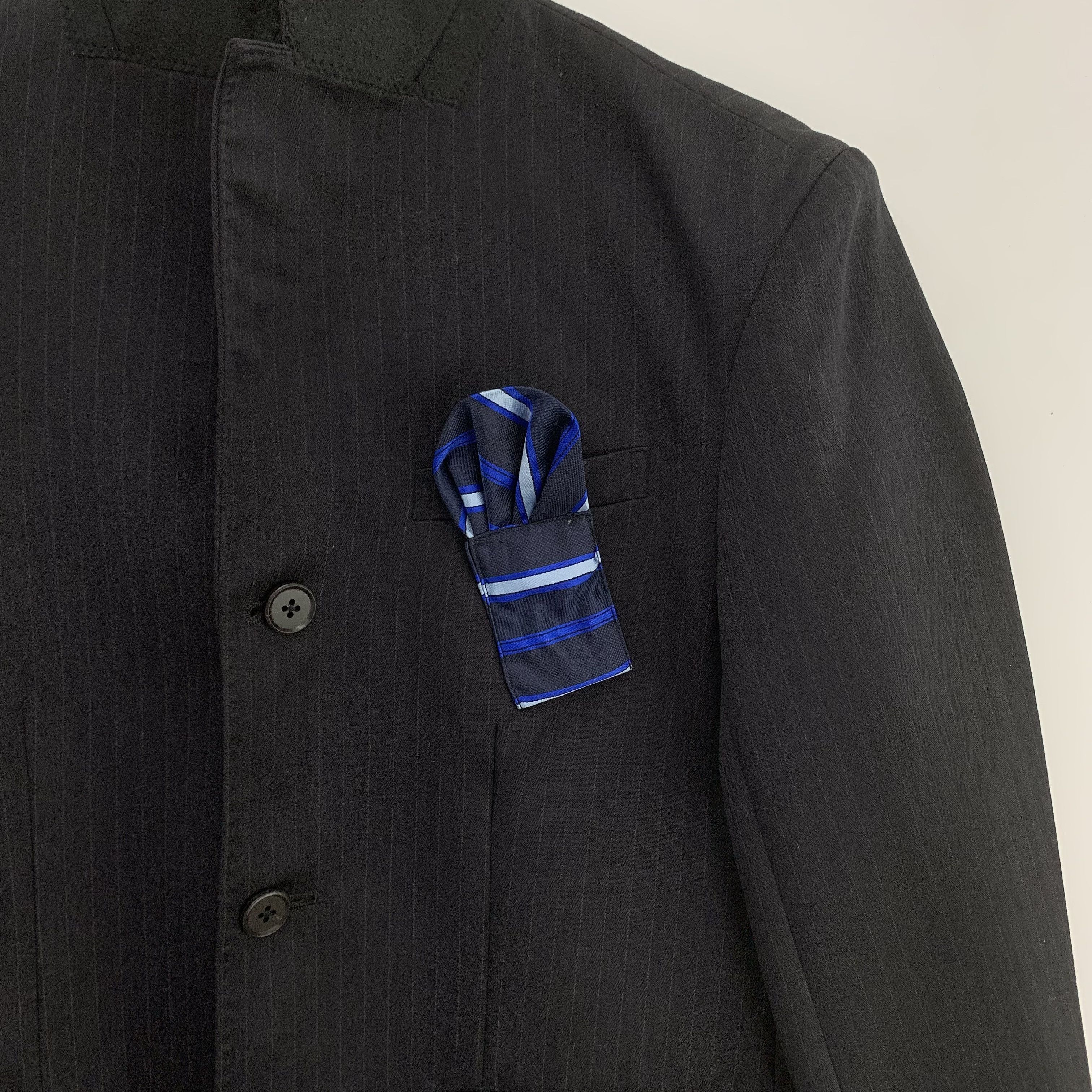 Kansai Yamamoto Kansai Yamamoto Black Blazer Size 36S - 4 Thumbnail