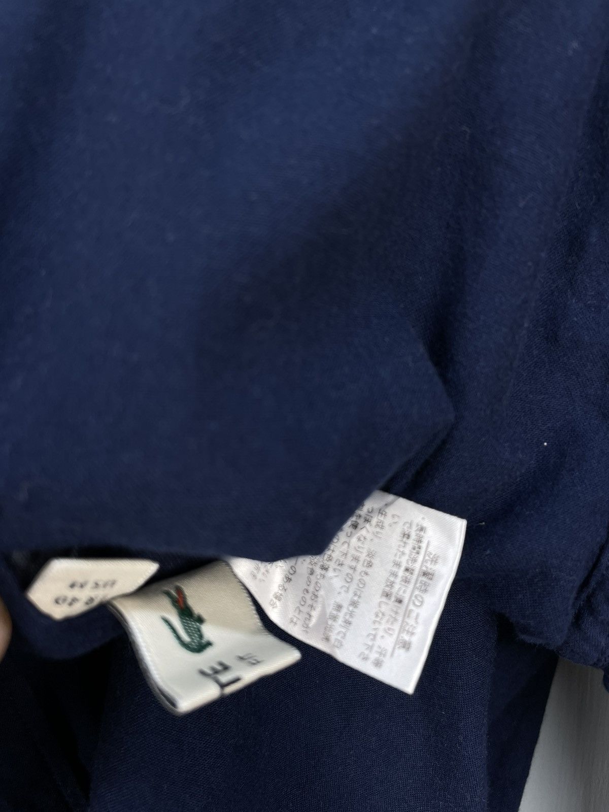 Lacoste Lacoste reversible button up shirt Size US M / EU 48-50 / 2 - 11 Thumbnail