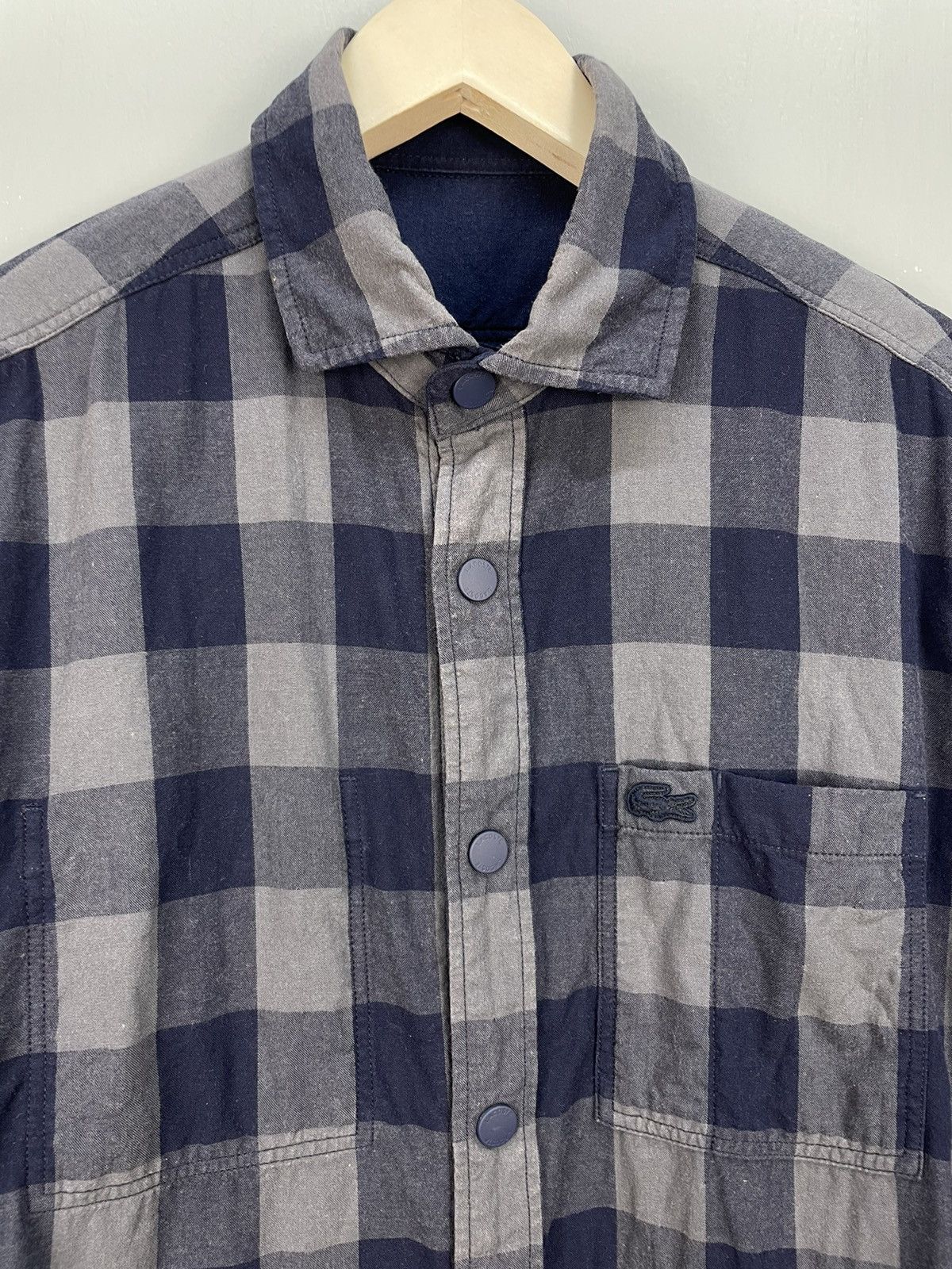 Lacoste Lacoste reversible button up shirt Size US M / EU 48-50 / 2 - 5 Thumbnail