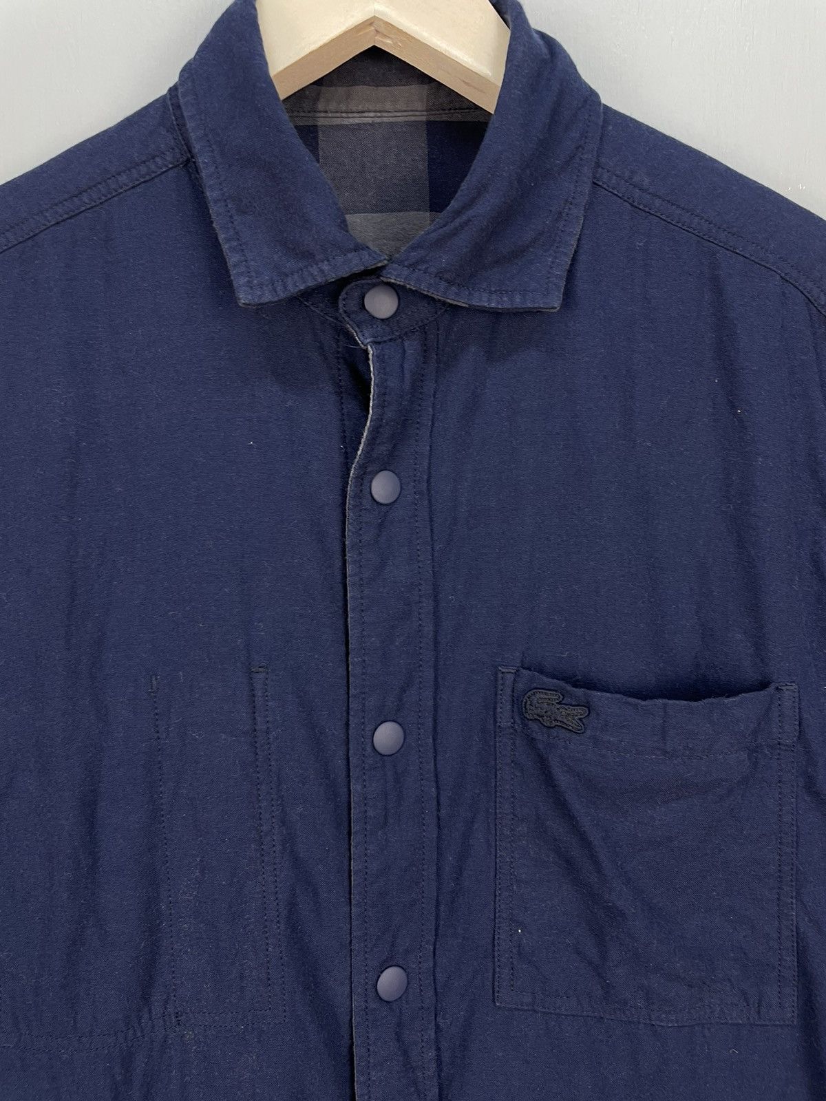Lacoste Lacoste reversible button up shirt Size US M / EU 48-50 / 2 - 8 Thumbnail