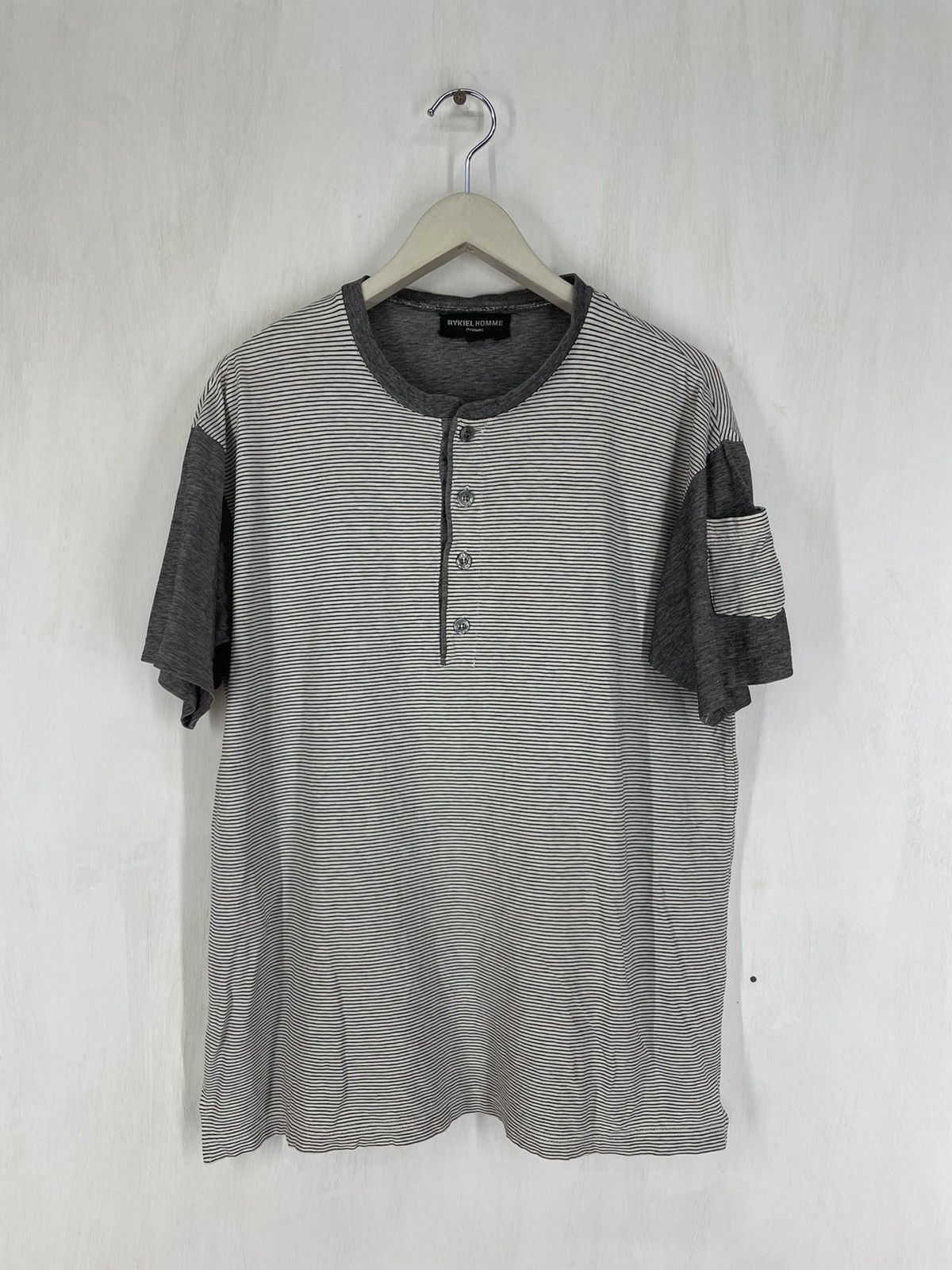 Sonia Rykiel × Vintage Vintage Rykiel Homme pyjamas shirt Size US L / EU 52-54 / 3 - 1 Thumbnail