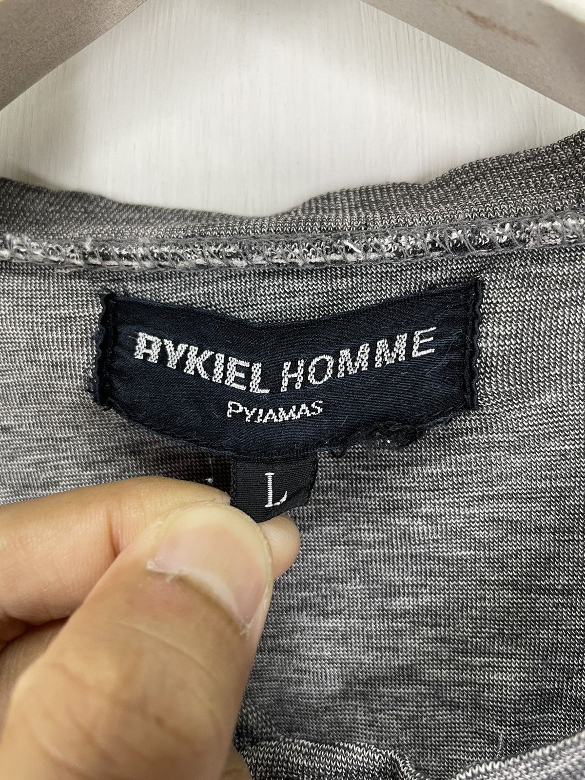 Sonia Rykiel × Vintage Vintage Rykiel Homme pyjamas shirt Size US L / EU 52-54 / 3 - 6 Thumbnail