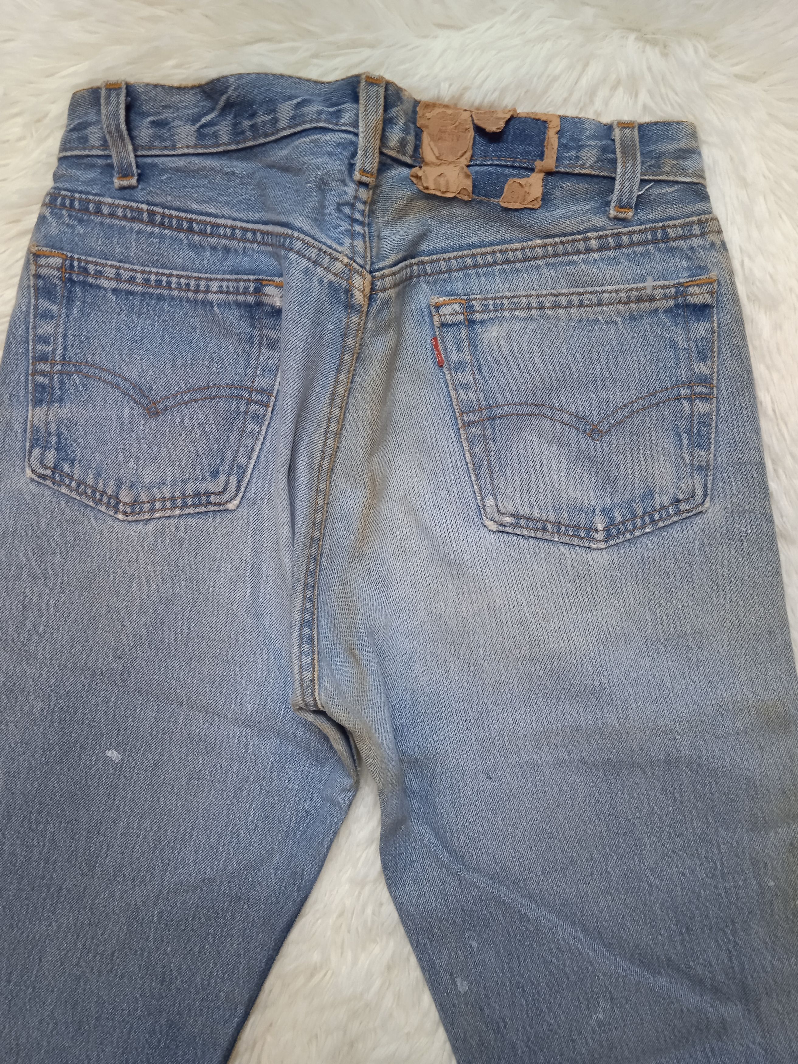 Levi's Vintage 90s Levi's 501 Patchwork Grunge Size US 29 - 5 Thumbnail