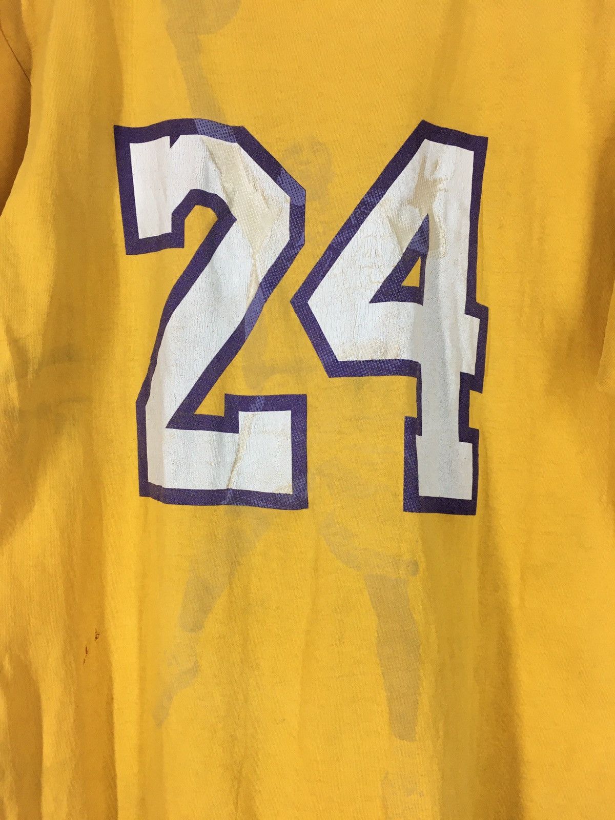 Adidas Adidas L.A. Lakers NBA Kobe Bryant 24 t shirt Size US XL / EU 56 / 4 - 4 Thumbnail
