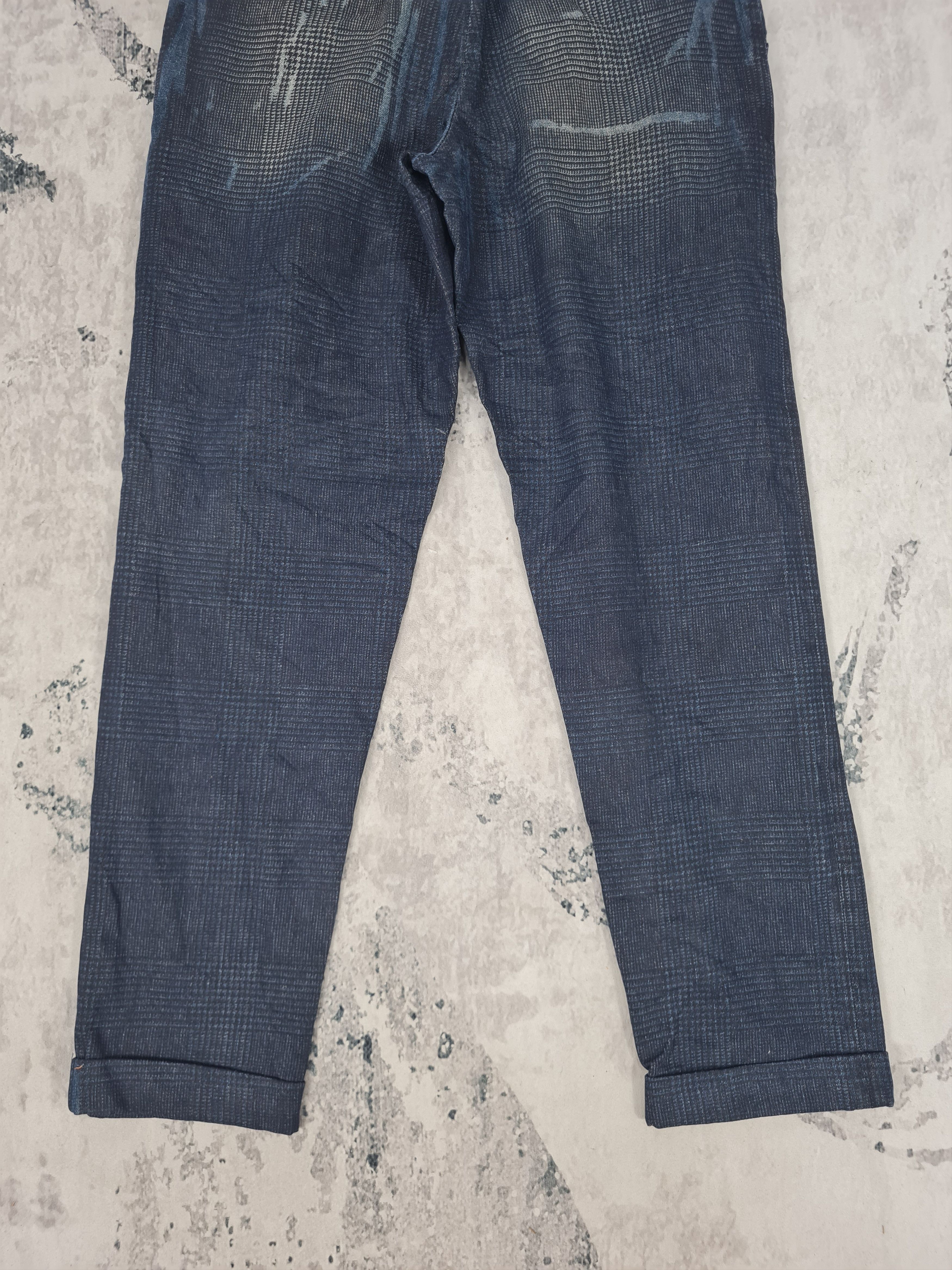 Dolce & Gabbana DOLCE & GABBANA Plaid Checked Cotton Pants 32x30.5 JB0113 Size US 32 / EU 48 - 8 Thumbnail