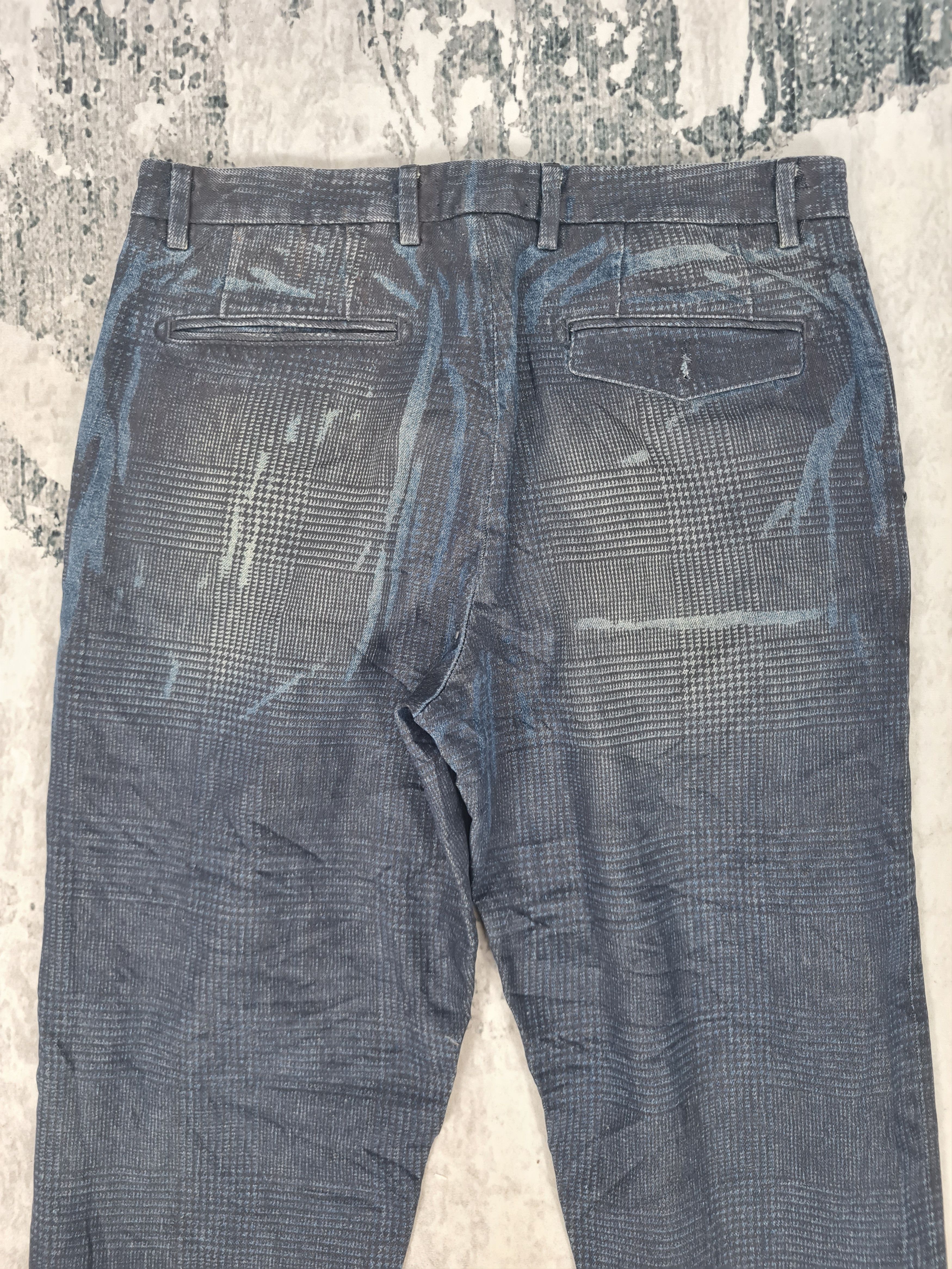 Dolce & Gabbana DOLCE & GABBANA Plaid Checked Cotton Pants 32x30.5 JB0113 Size US 32 / EU 48 - 9 Thumbnail