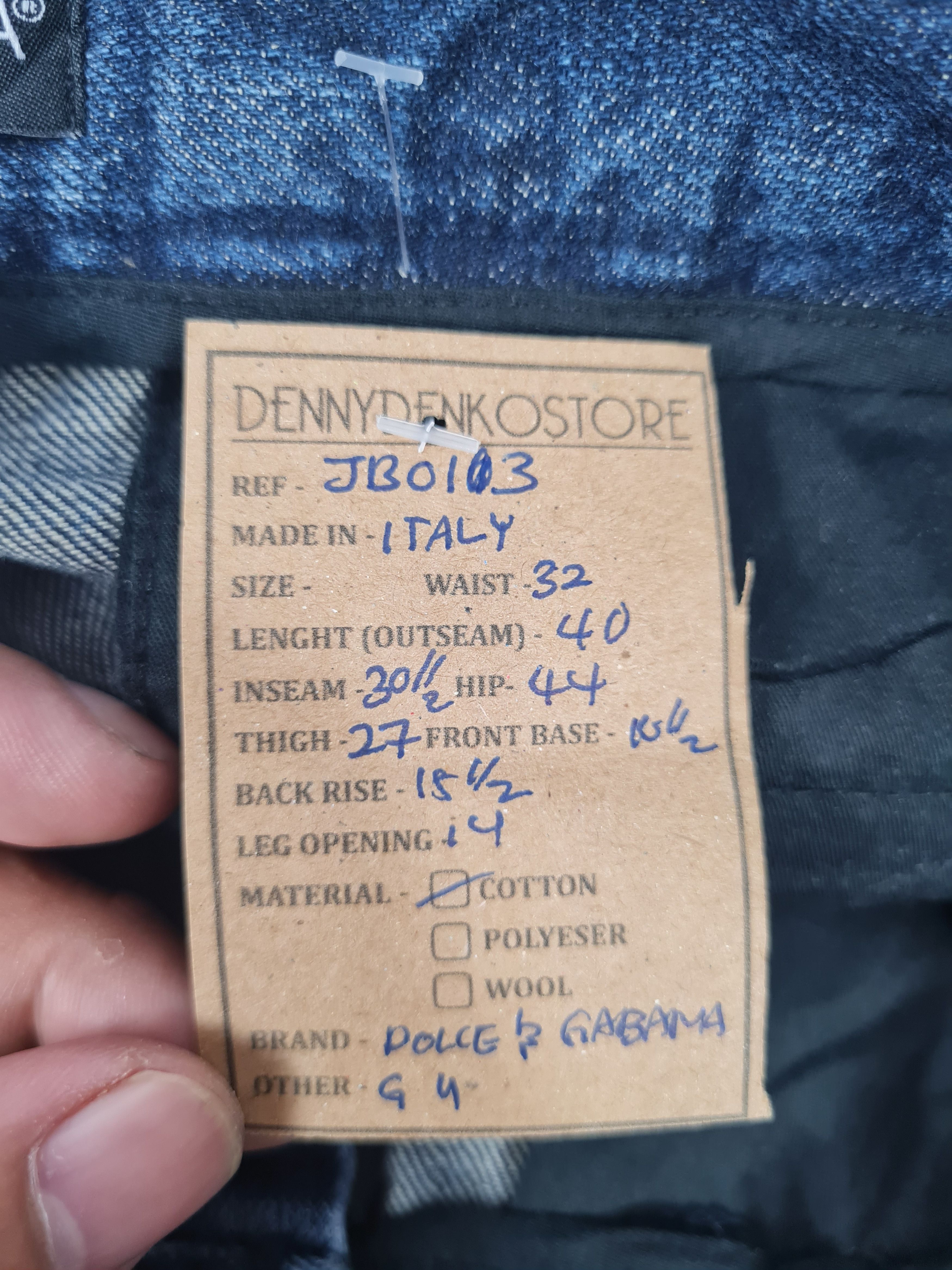 Dolce & Gabbana DOLCE & GABBANA Plaid Checked Cotton Pants 32x30.5 JB0113 Size US 32 / EU 48 - 19 Thumbnail
