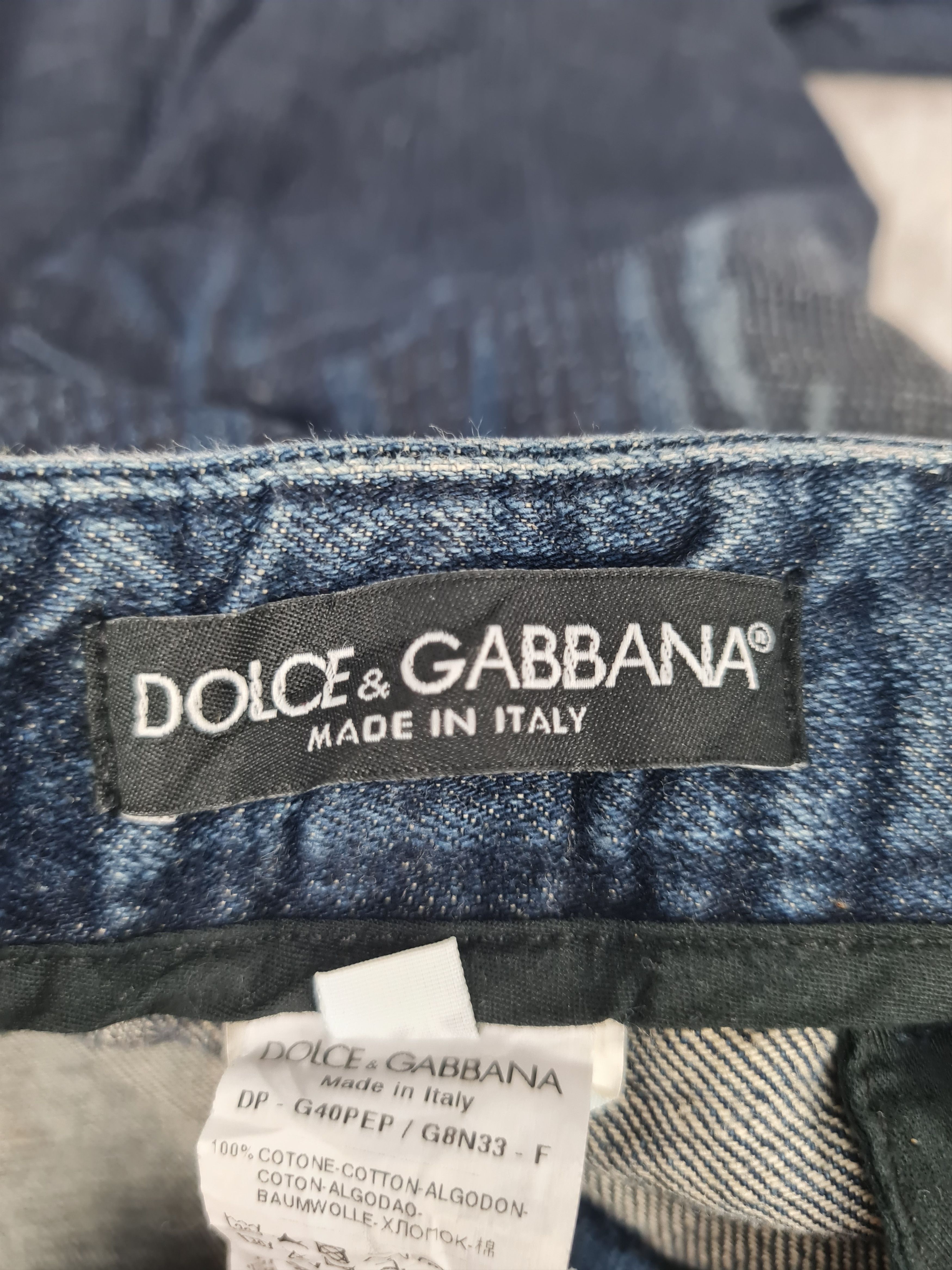Dolce & Gabbana DOLCE & GABBANA Plaid Checked Cotton Pants 32x30.5 JB0113 Size US 32 / EU 48 - 18 Thumbnail