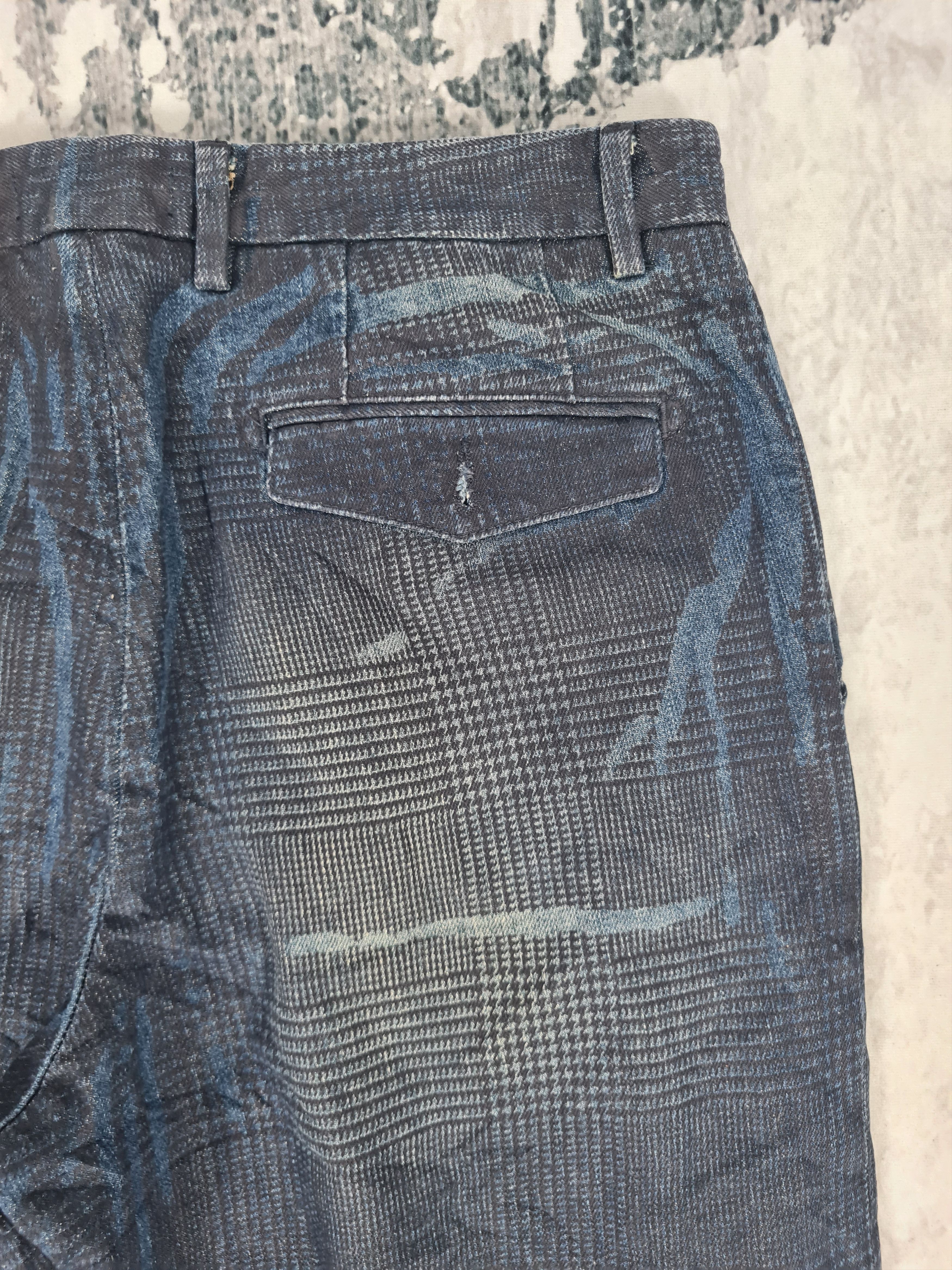 Dolce & Gabbana DOLCE & GABBANA Plaid Checked Cotton Pants 32x30.5 JB0113 Size US 32 / EU 48 - 10 Thumbnail
