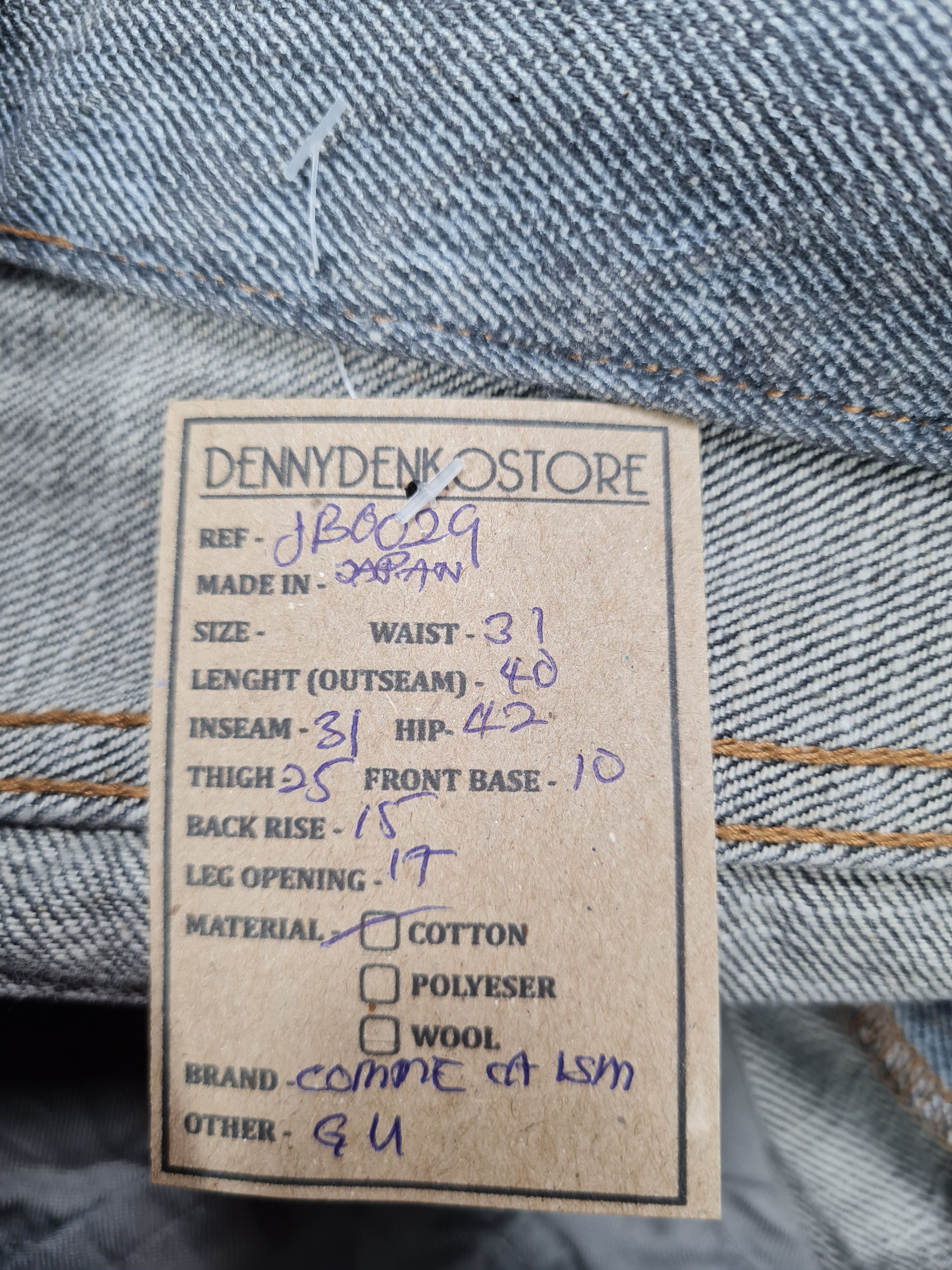 Comme Ca Ism COMME CA ISM Gray Double Pocket Workwear Jeans 31x31 JB0029 Size US 31 - 9 Thumbnail