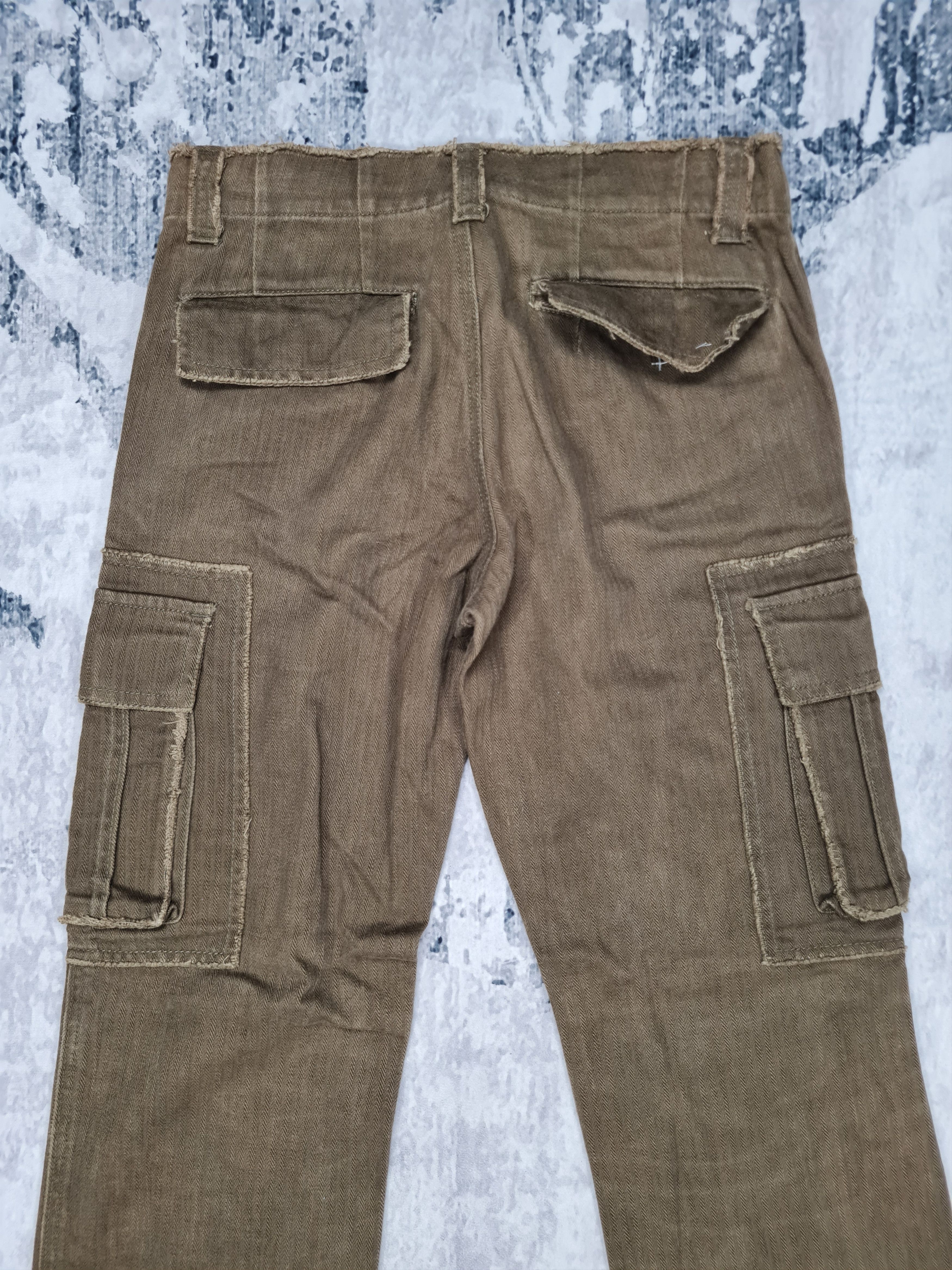Boycott BOYCOTT Cropped Tactical Cargo Military Pants 29x27 JB0011 Size US 29 - 5 Thumbnail