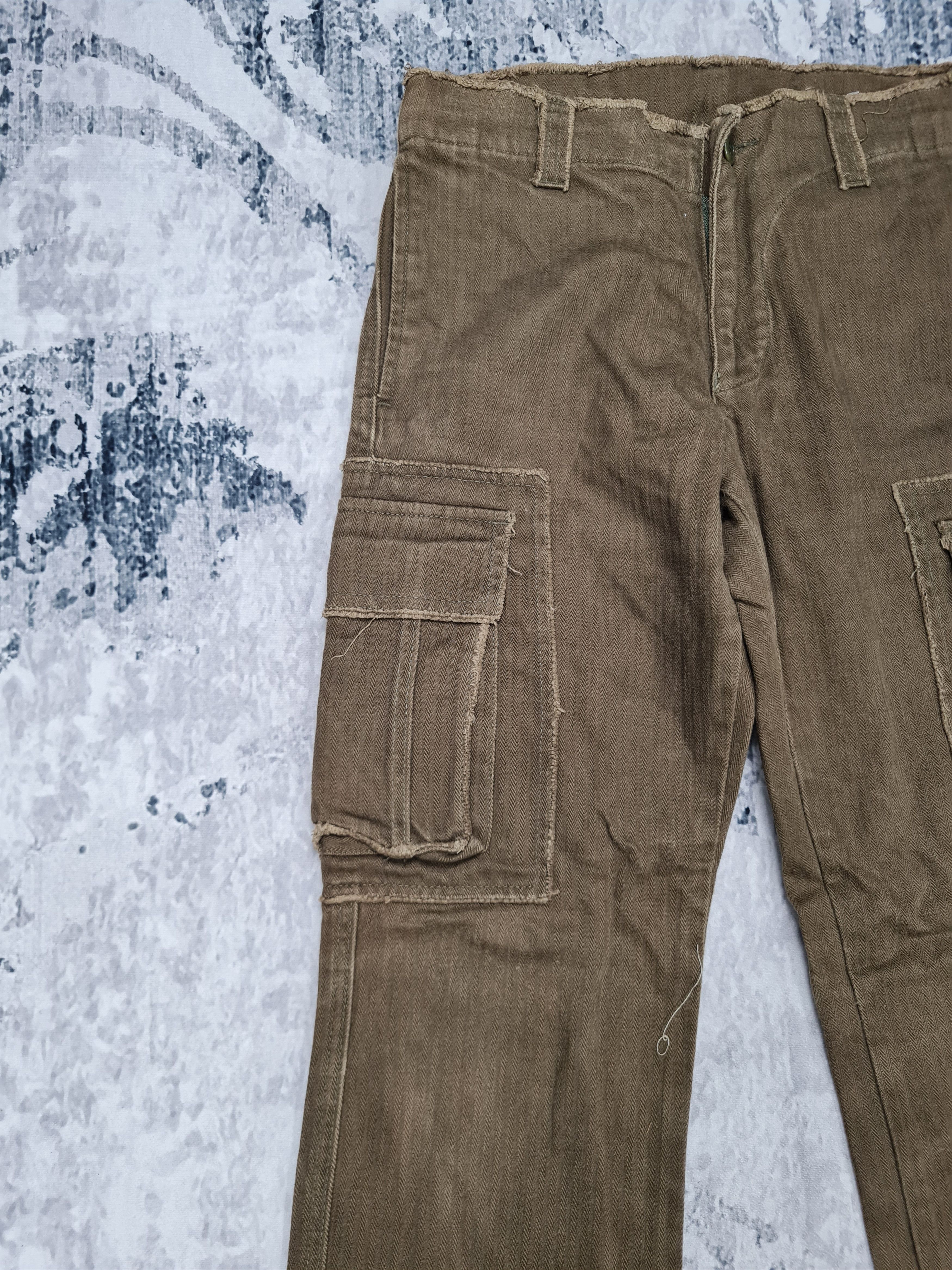 Boycott BOYCOTT Cropped Tactical Cargo Military Pants 29x27 JB0011 Size US 29 - 4 Thumbnail