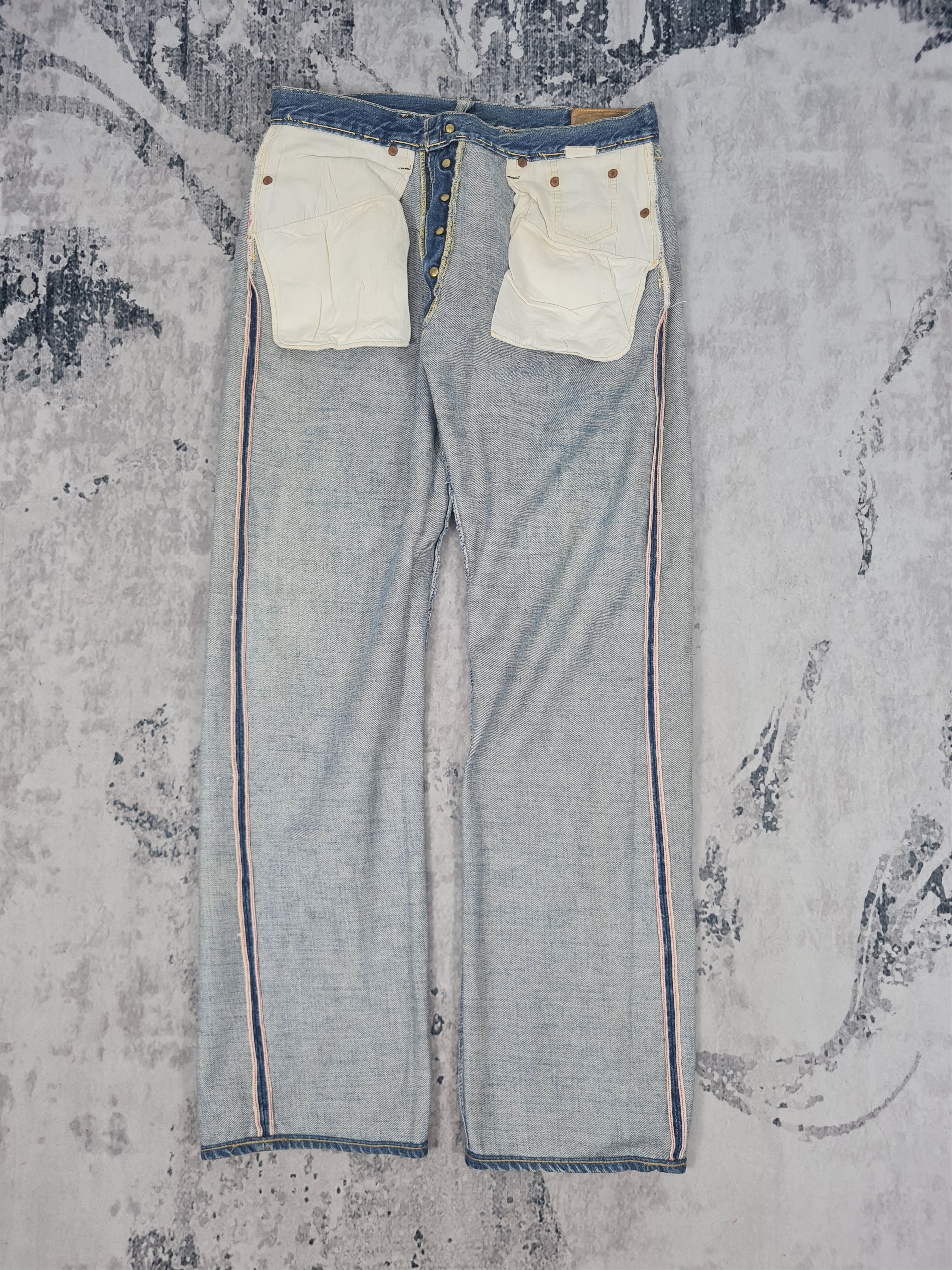 Japanese Brand Vtg R&W Japanese Brand Selvedge Denim 31x31 Jeans JB0107 Size US 31 - 6 Thumbnail