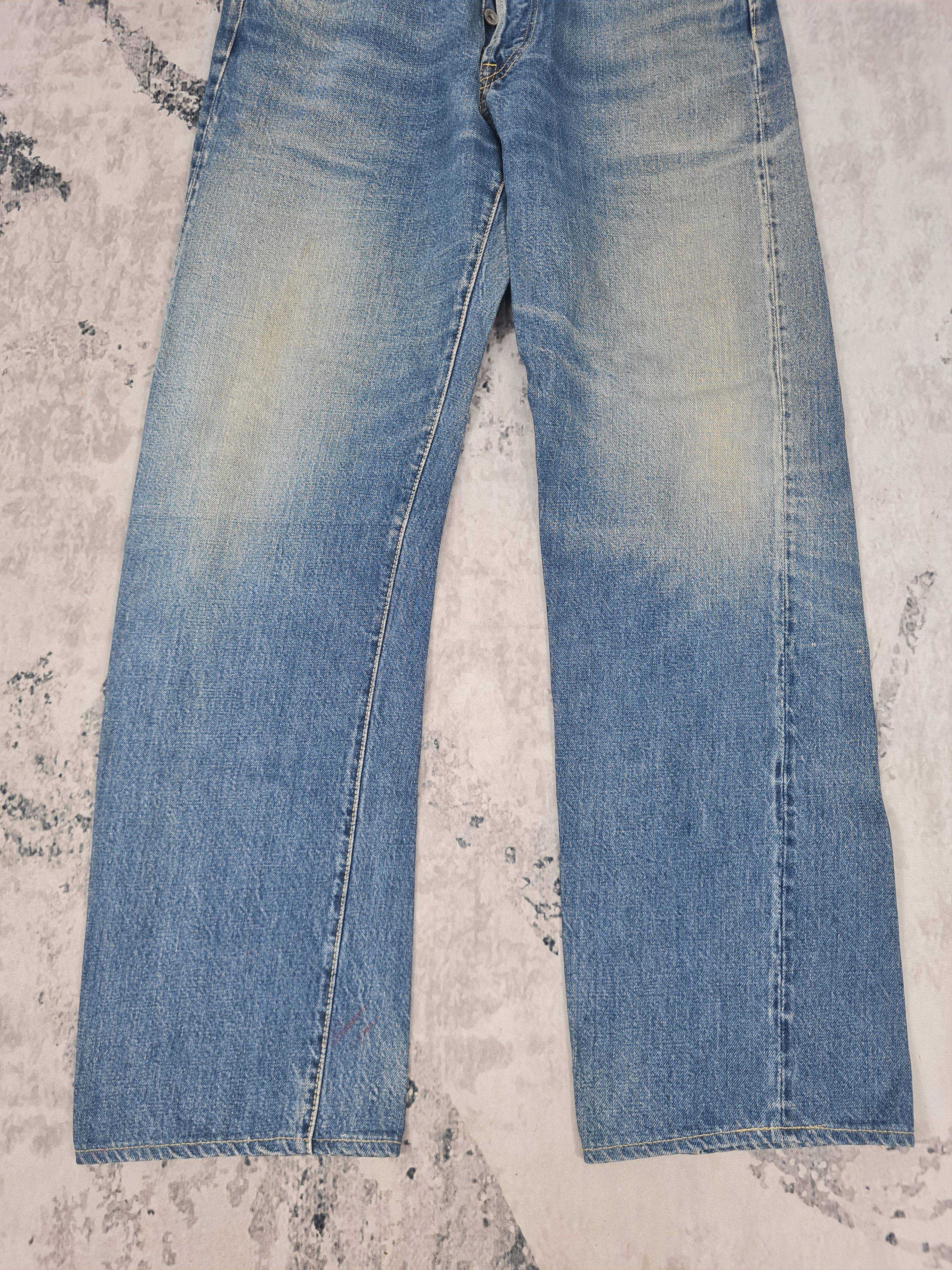 Japanese Brand Vtg R&W Japanese Brand Selvedge Denim 31x31 Jeans JB0107 Size US 31 - 3 Thumbnail