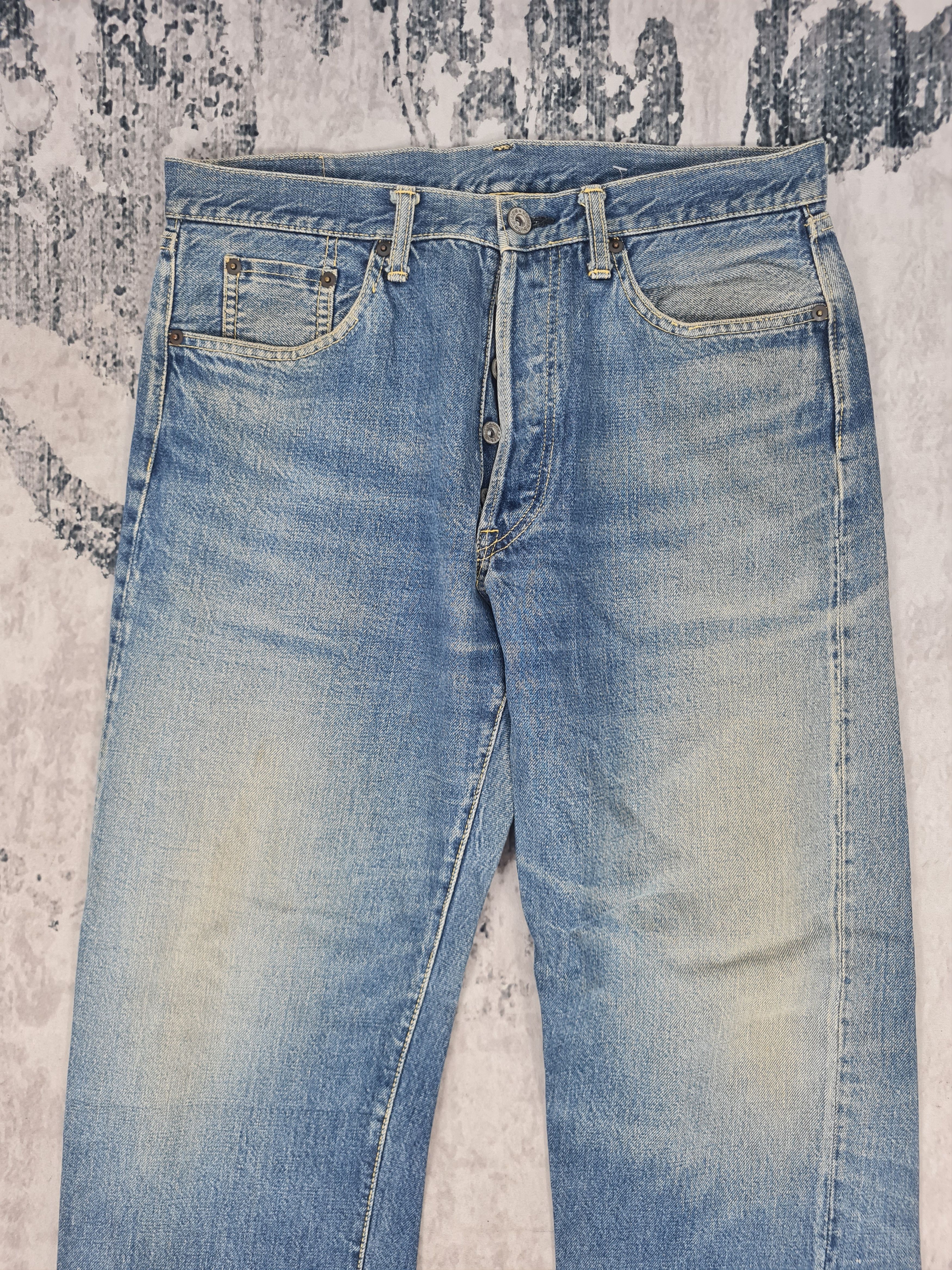 Japanese Brand Vtg R&W Japanese Brand Selvedge Denim 31x31 Jeans JB0107 Size US 31 - 12 Thumbnail