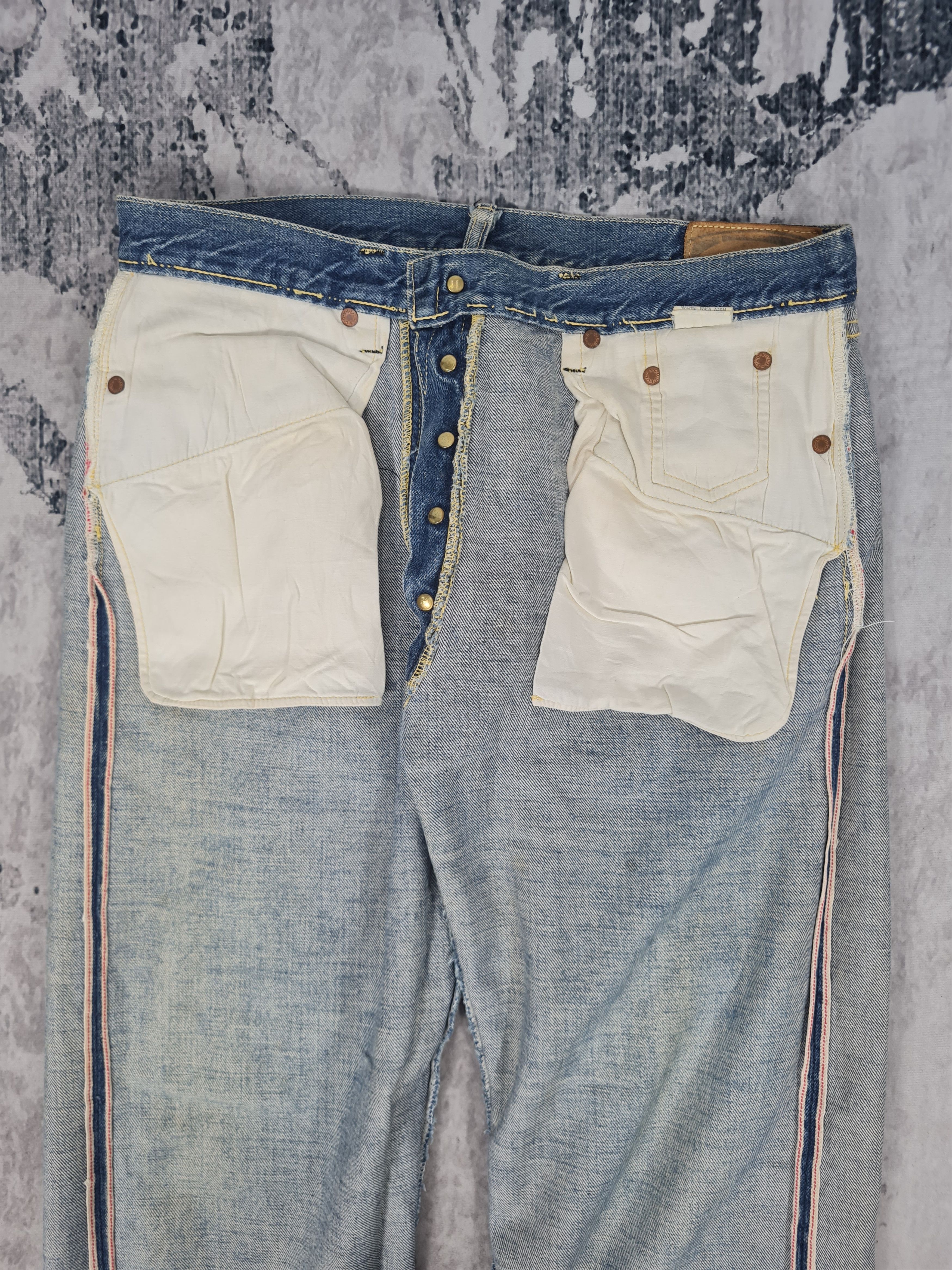 Japanese Brand Vtg R&W Japanese Brand Selvedge Denim 31x31 Jeans JB0107 Size US 31 - 7 Thumbnail