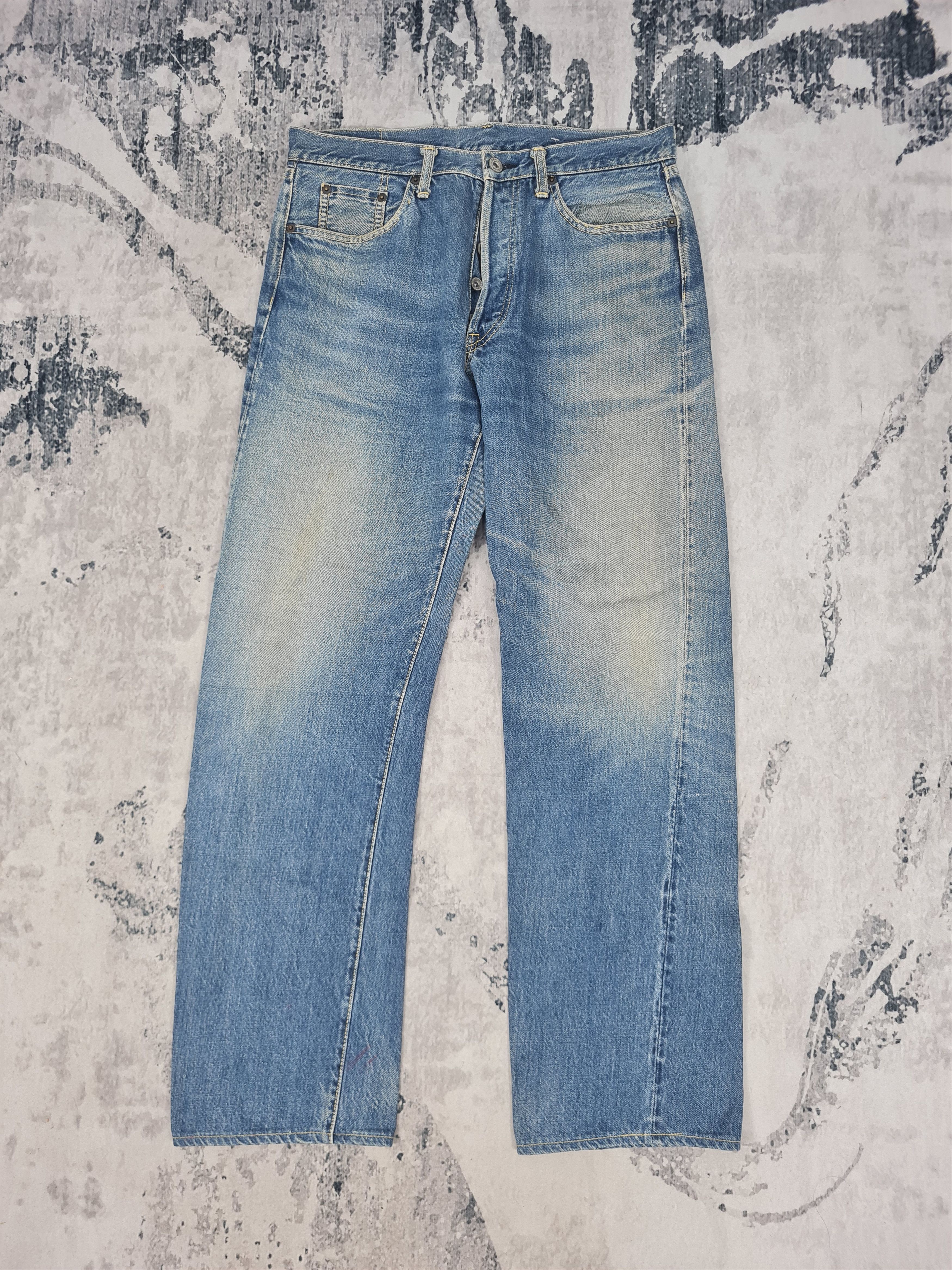 image of Distressed Denim x Vintage VTG R&w Selvedge Denim 31X31 Jeans Jb0107 in Blue, Men's