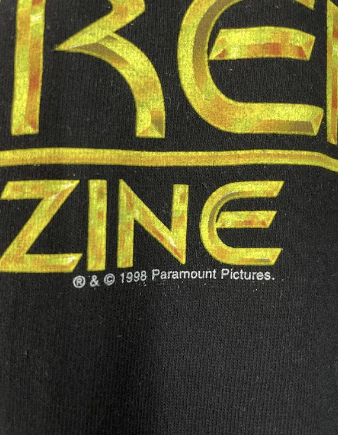 Vintage Vintage 90s Star Trek The Magazine movie promo t shirt Size US XL / EU 56 / 4 - 4 Thumbnail