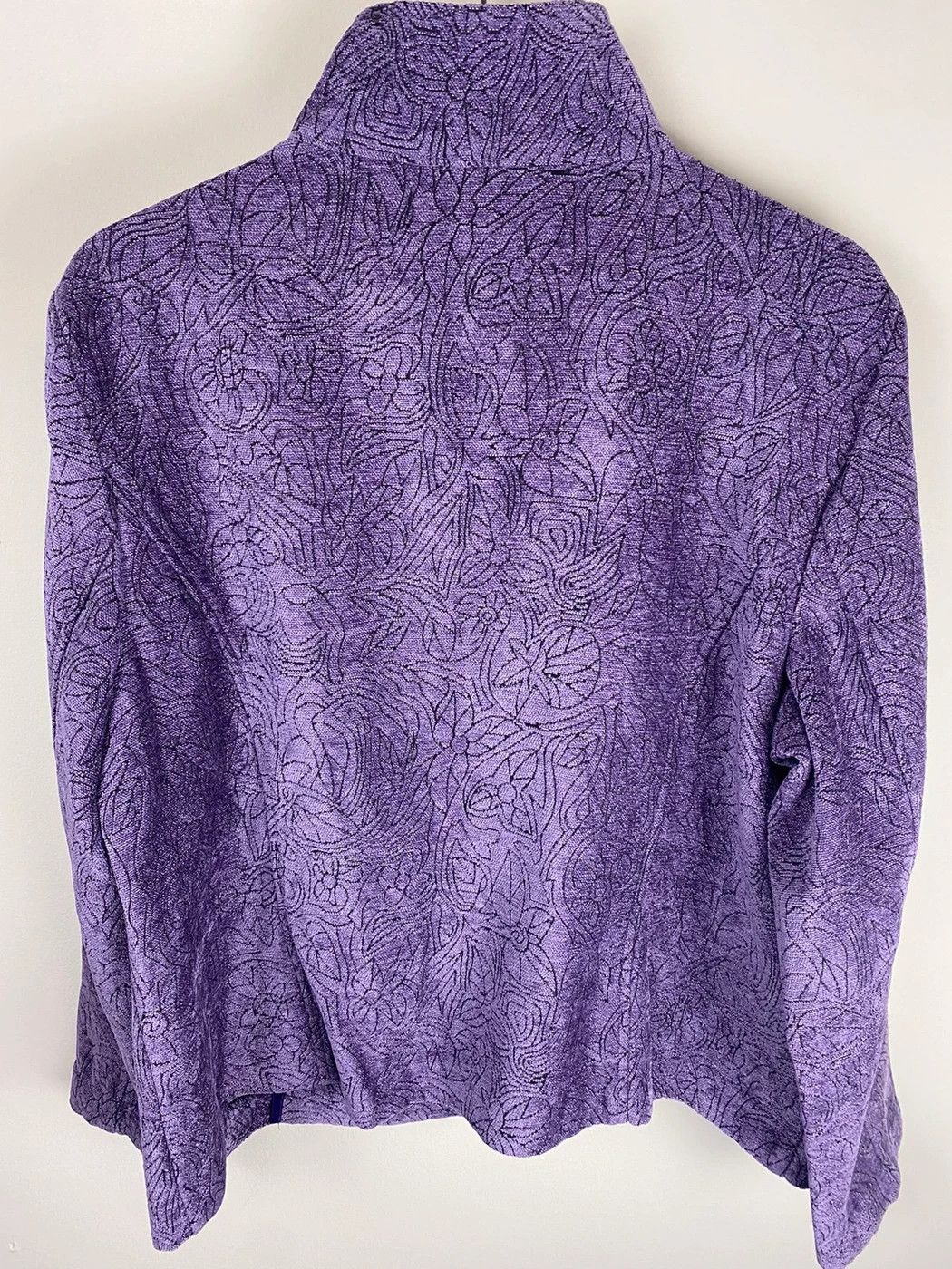 Vintage Vintage Lavender Runic Pattern Cardigan Jacket Size US M / EU 48-50 / 2 - 3 Thumbnail