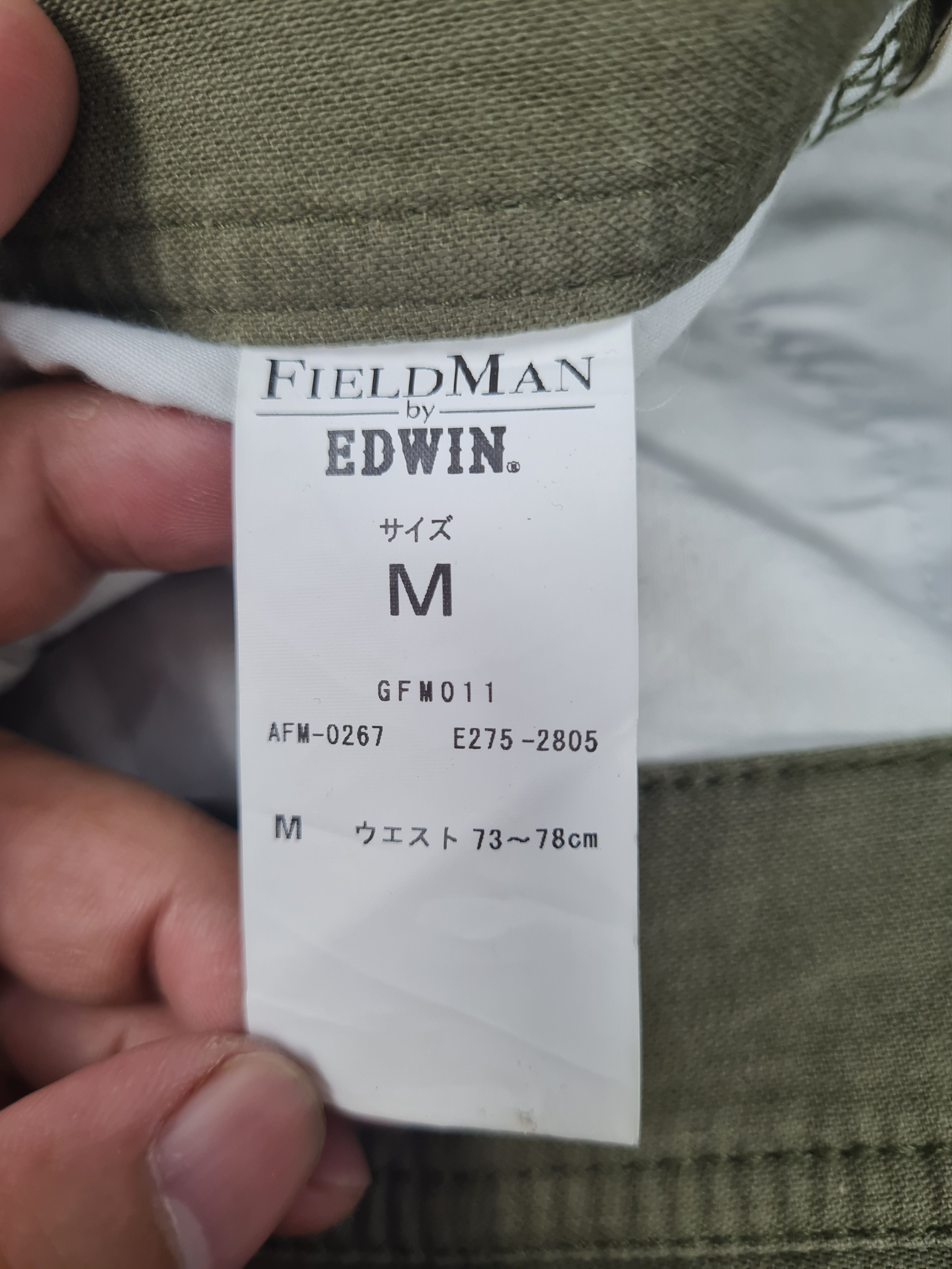 Edwin FIELDMAN BY EDWIN Cargo Tactical Military 32x33 Pants JB0119 Size US 32 / EU 48 - 13 Thumbnail