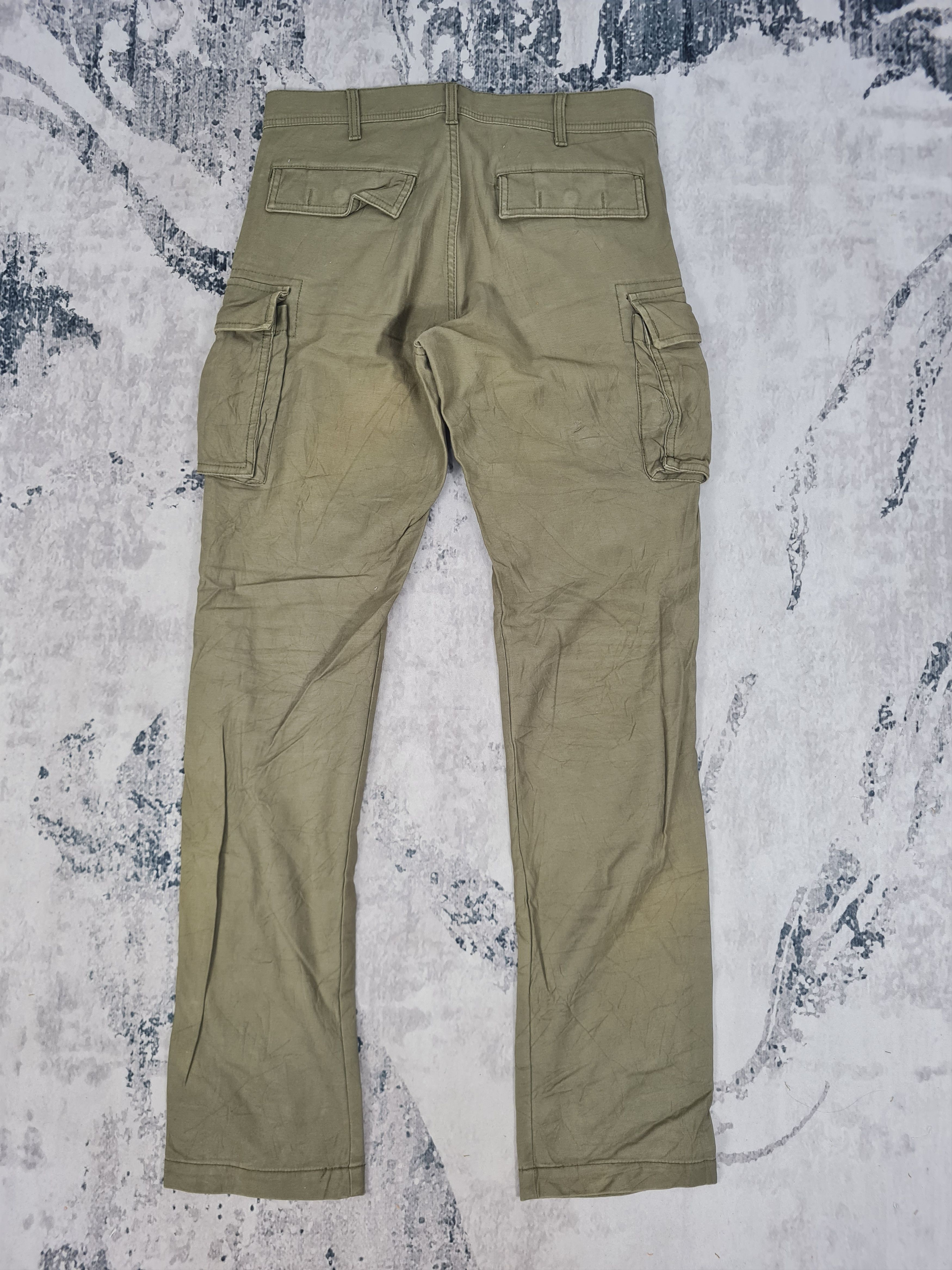 Edwin FIELDMAN BY EDWIN Cargo Tactical Military 32x33 Pants JB0119 Size US 32 / EU 48 - 7 Thumbnail