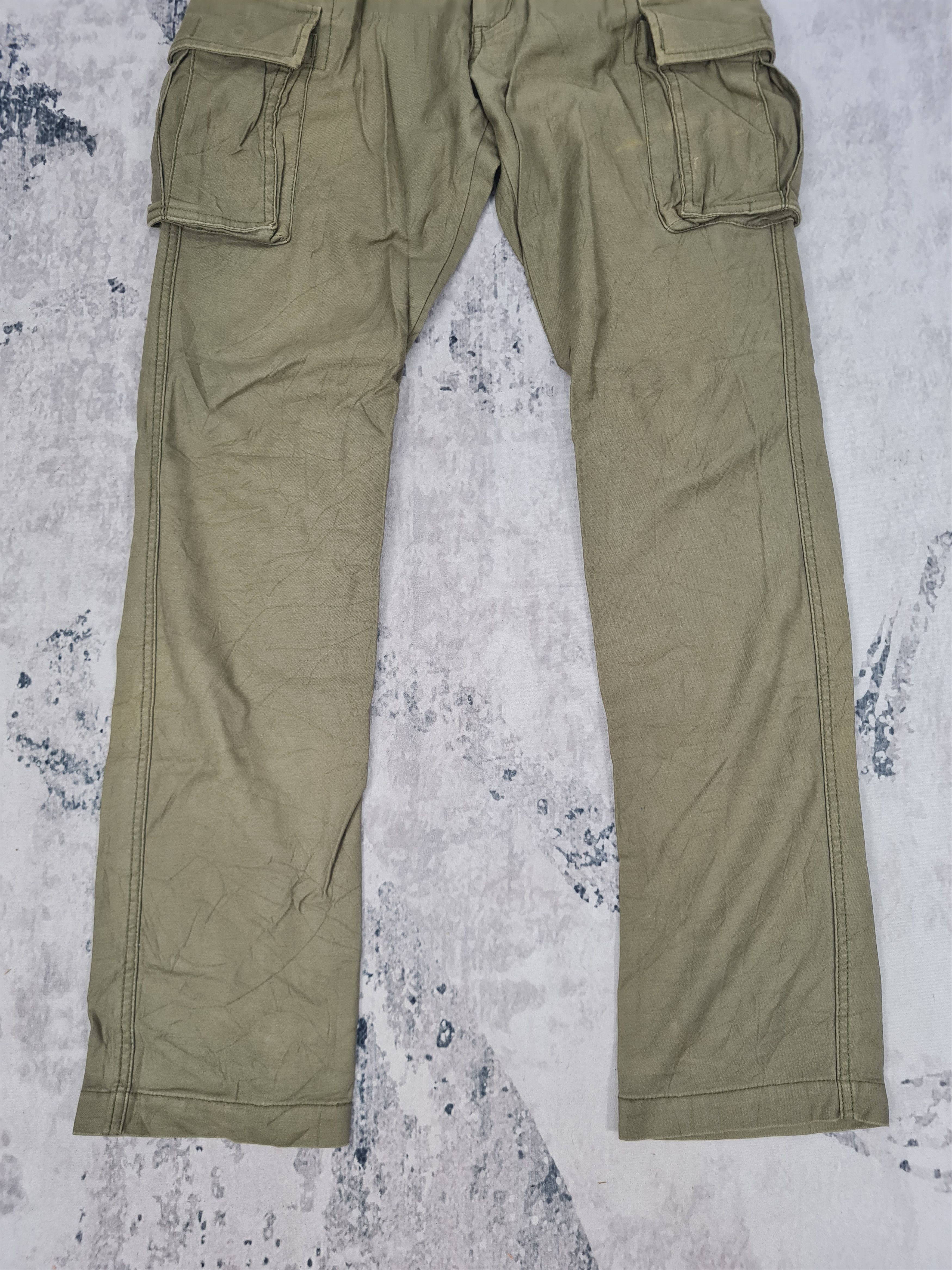 Edwin FIELDMAN BY EDWIN Cargo Tactical Military 32x33 Pants JB0119 Size US 32 / EU 48 - 2 Thumbnail