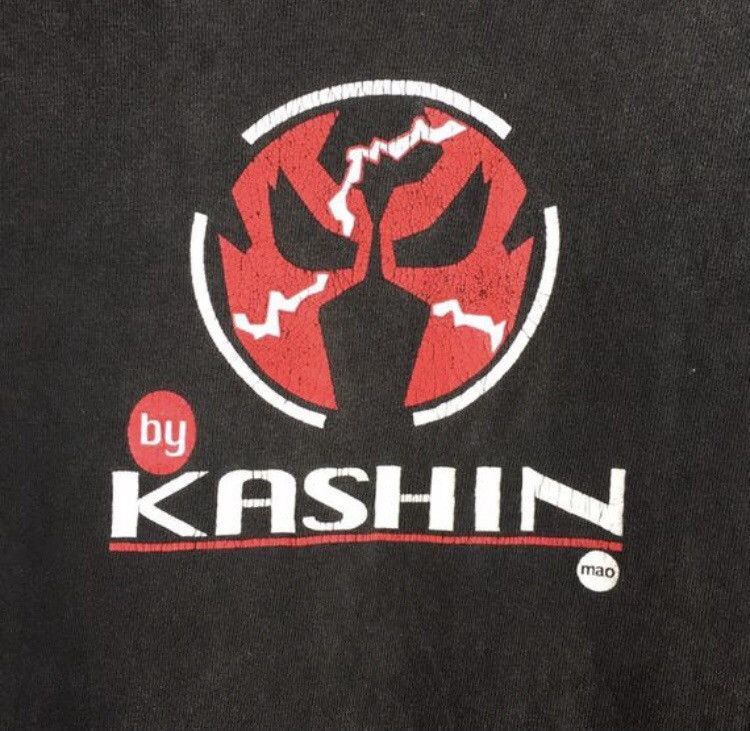 Vintage Vtg 90s Kendo Ka Shin Japanese Professional Wrestler t shirt Size US L / EU 52-54 / 3 - 5 Thumbnail