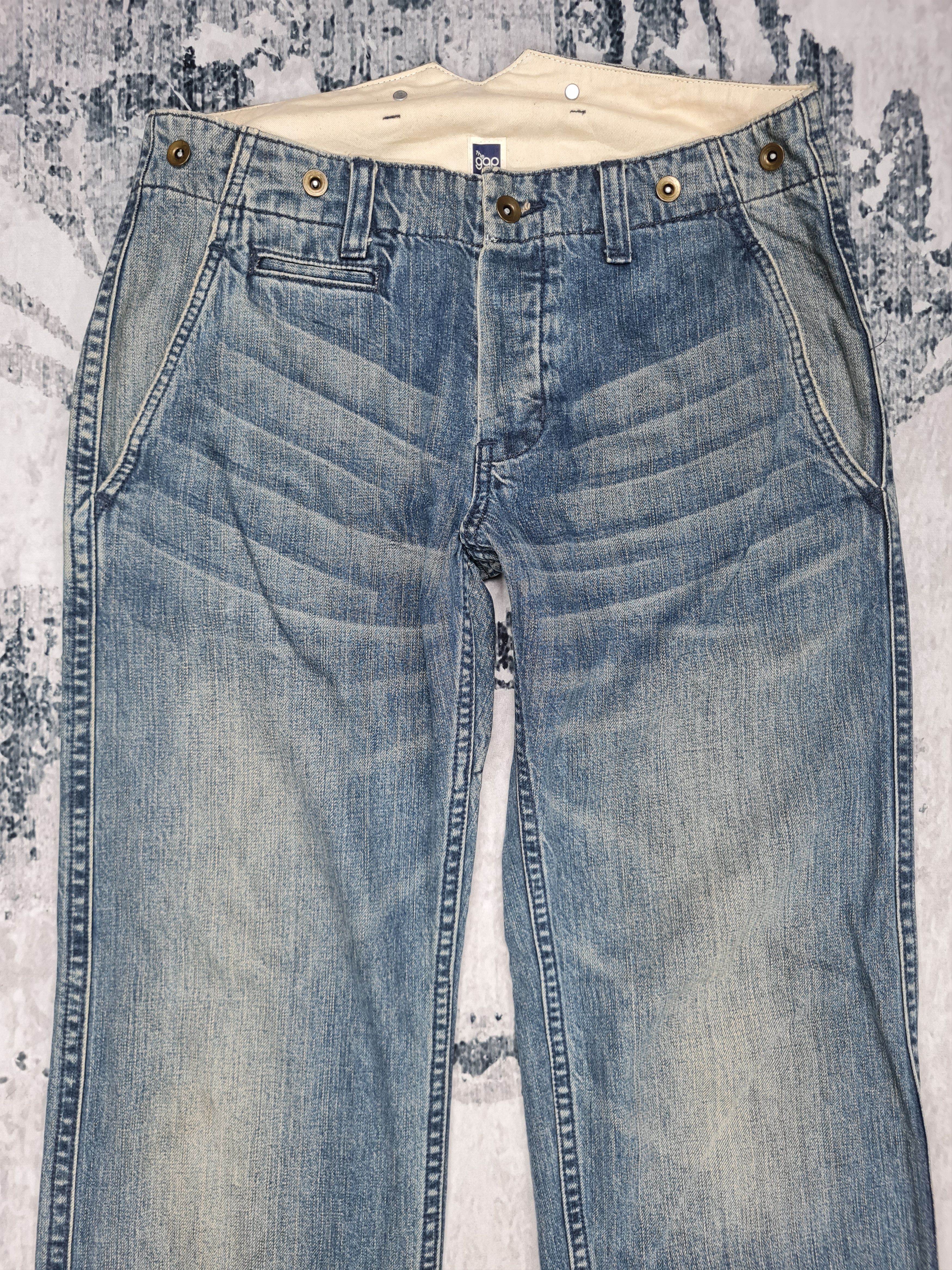 Gap The GAP Workwear Workers Design Jeans 32x32 JB0051 Size US 32 / EU 48 - 3 Thumbnail
