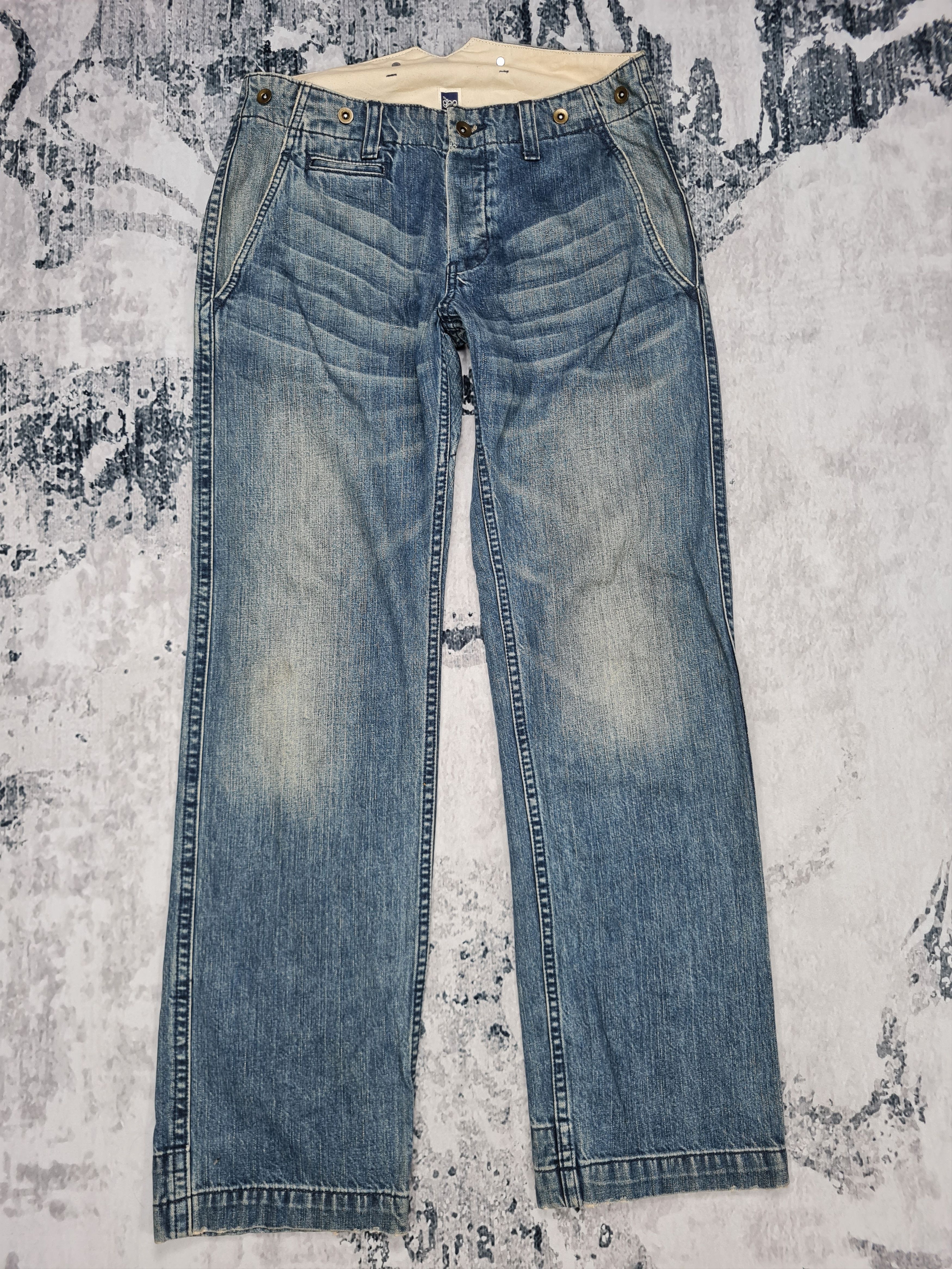 Gap The GAP Workwear Workers Design Jeans 32x32 JB0051 Size US 32 / EU 48 - 2 Thumbnail