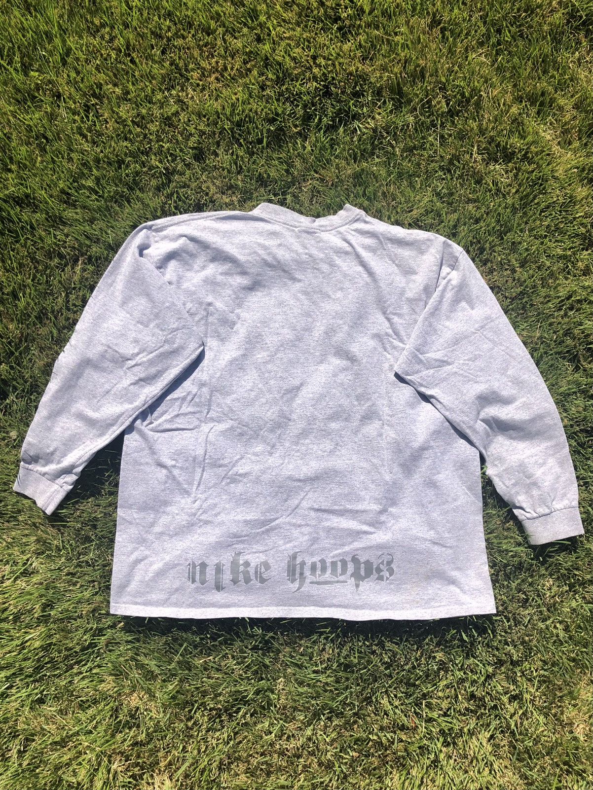 Nike × Vintage Vintage Nike Center Swoosh Break Em Down Long Sleeve Size US XL / EU 56 / 4 - 5 Thumbnail