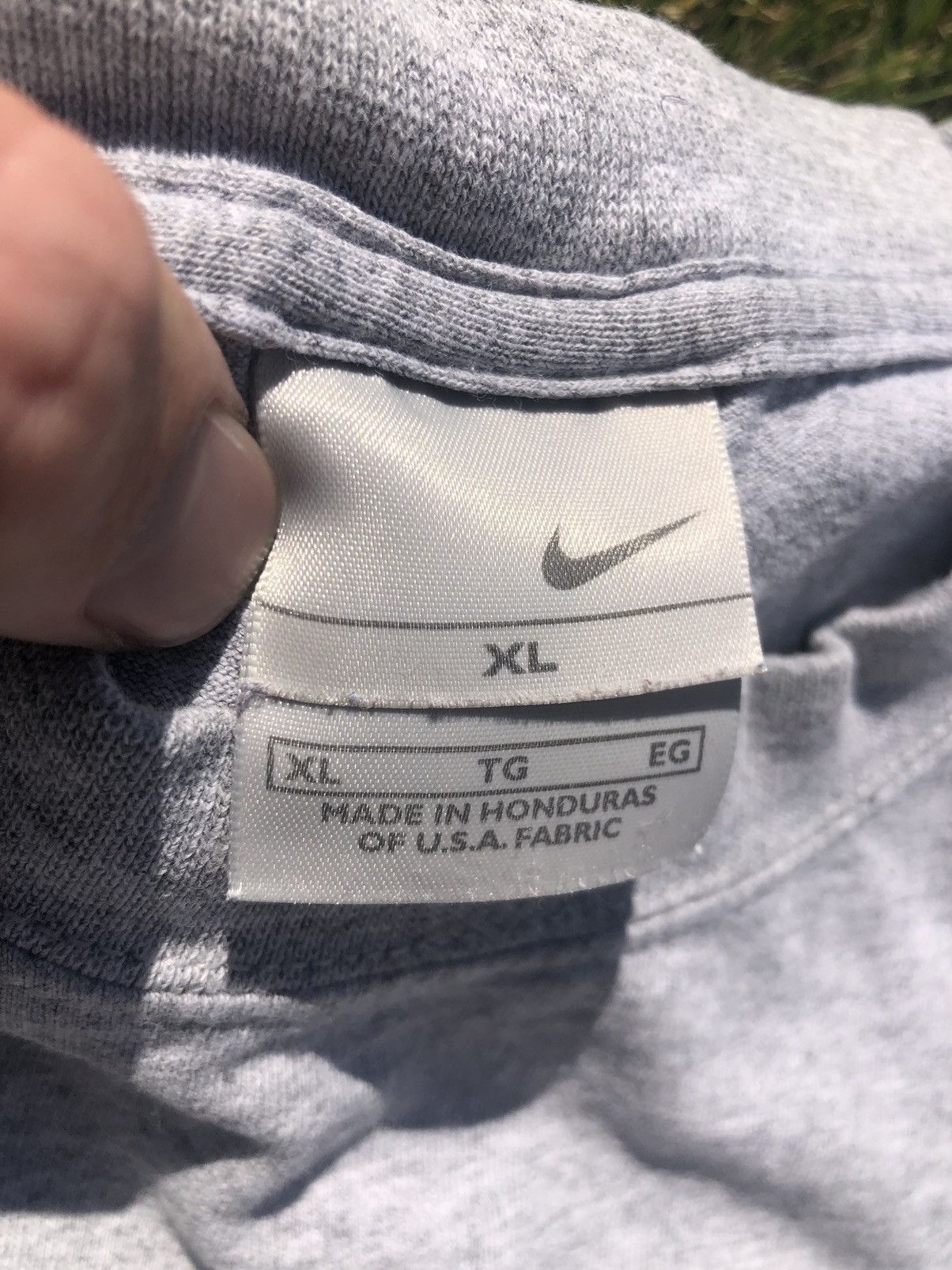 Nike × Vintage Vintage Nike Center Swoosh Break Em Down Long Sleeve Size US XL / EU 56 / 4 - 3 Thumbnail