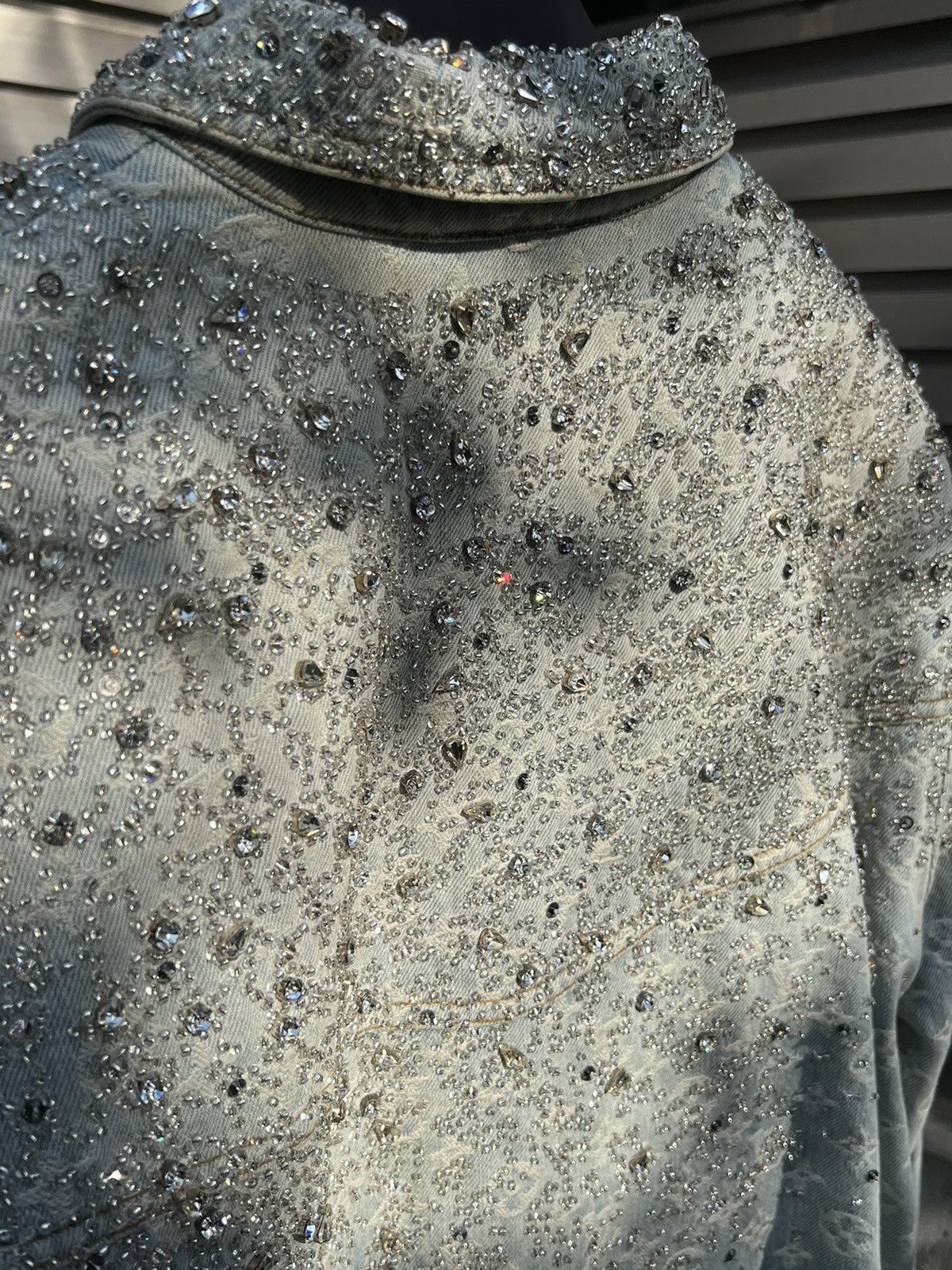 Louis Vuitton 💥Super Rare Louis Vuitton Virgil Collection Swarovski Shirts Size US L / EU 52-54 / 3 - 5 Thumbnail