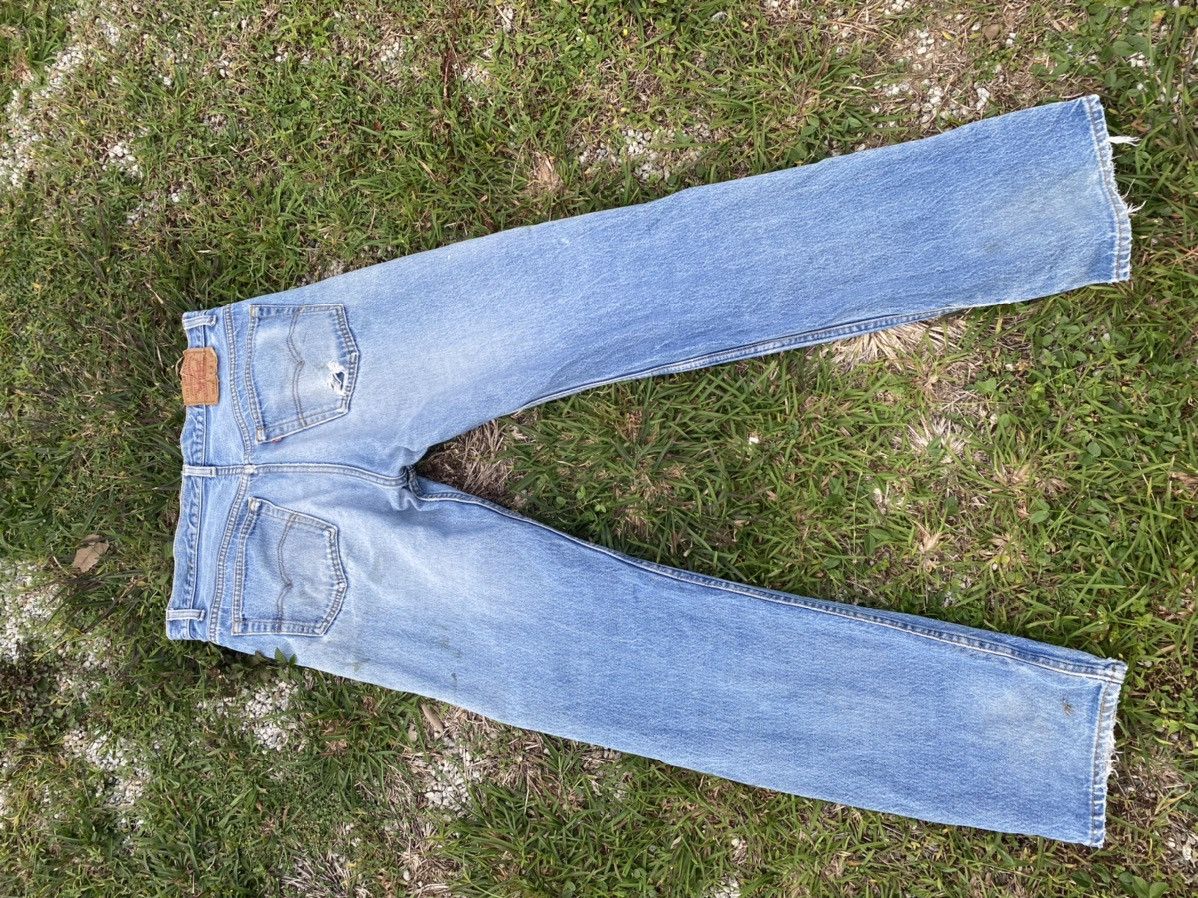 Levi's Vintage Clothing Levis 501 Distressed Jeans Size US 38 / EU 54 - 2 Thumbnail