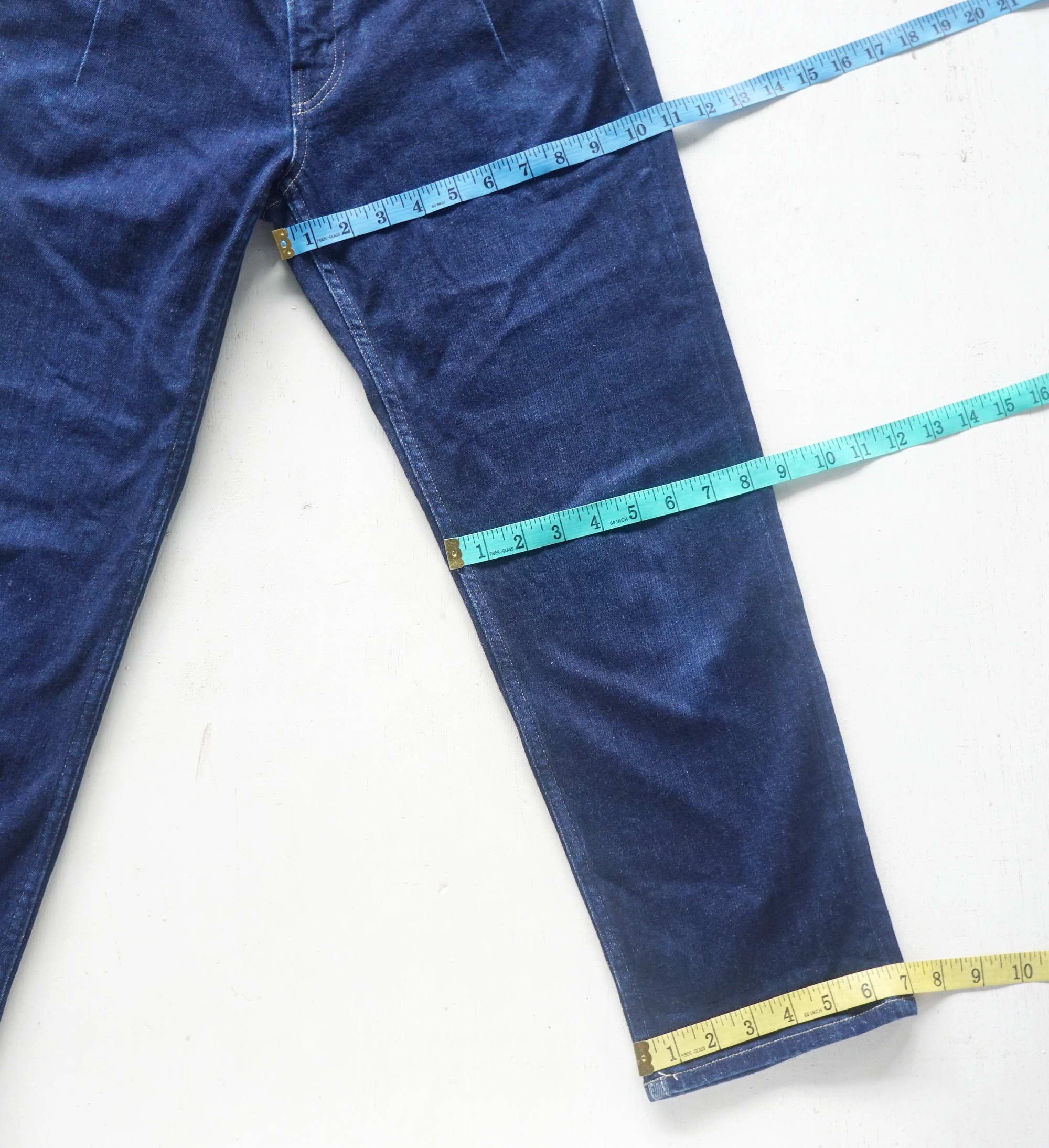 Japanese Brand CEPO Elastic Waist Stretchable Cropped Jeans Size US 27 - 10 Thumbnail