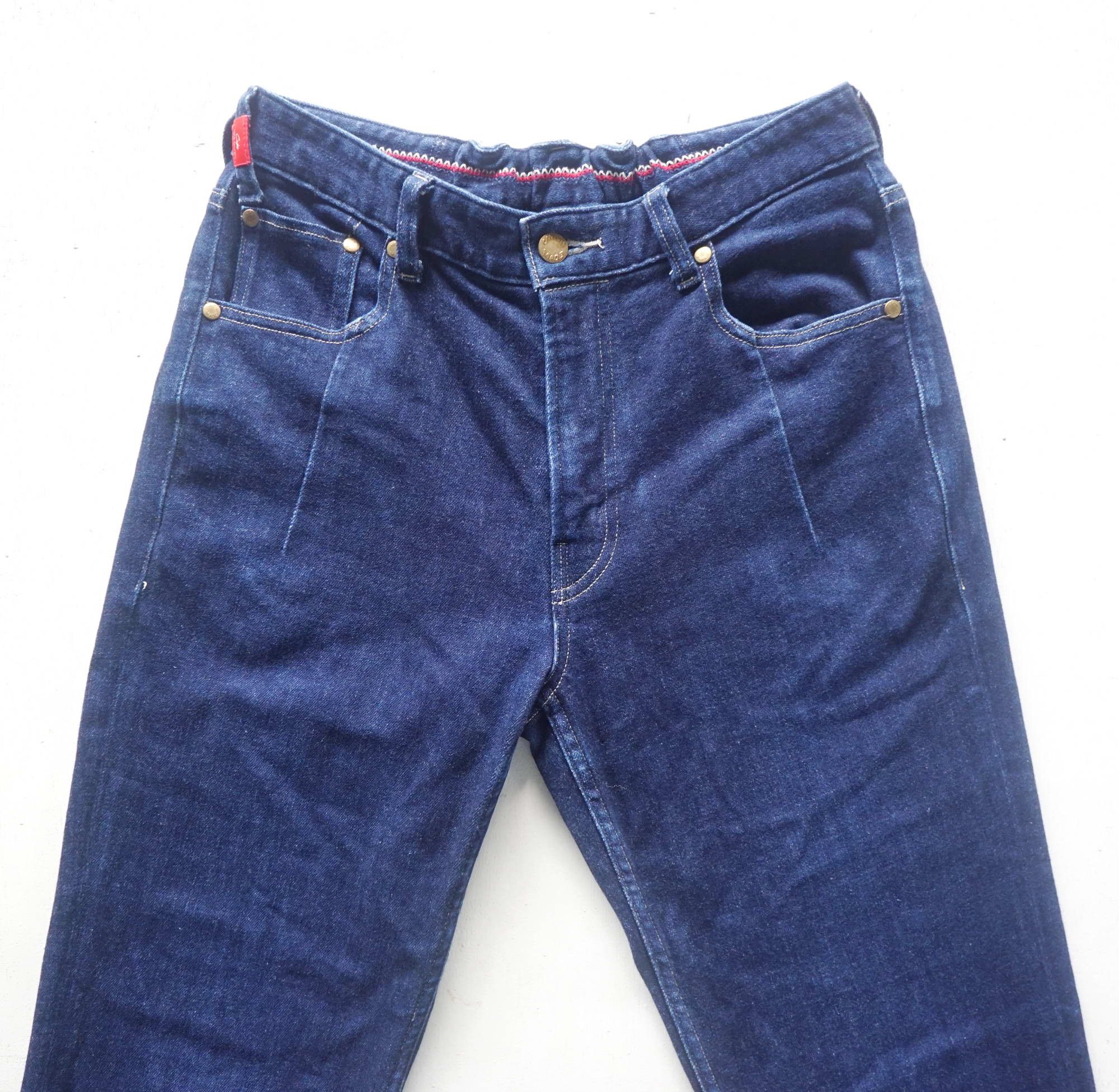 Japanese Brand CEPO Elastic Waist Stretchable Cropped Jeans Size US 27 - 2 Thumbnail