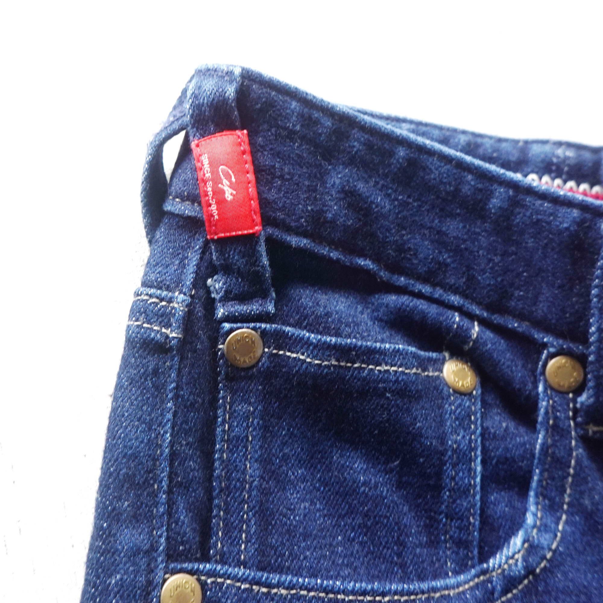Japanese Brand CEPO Elastic Waist Stretchable Cropped Jeans Size US 27 - 5 Thumbnail