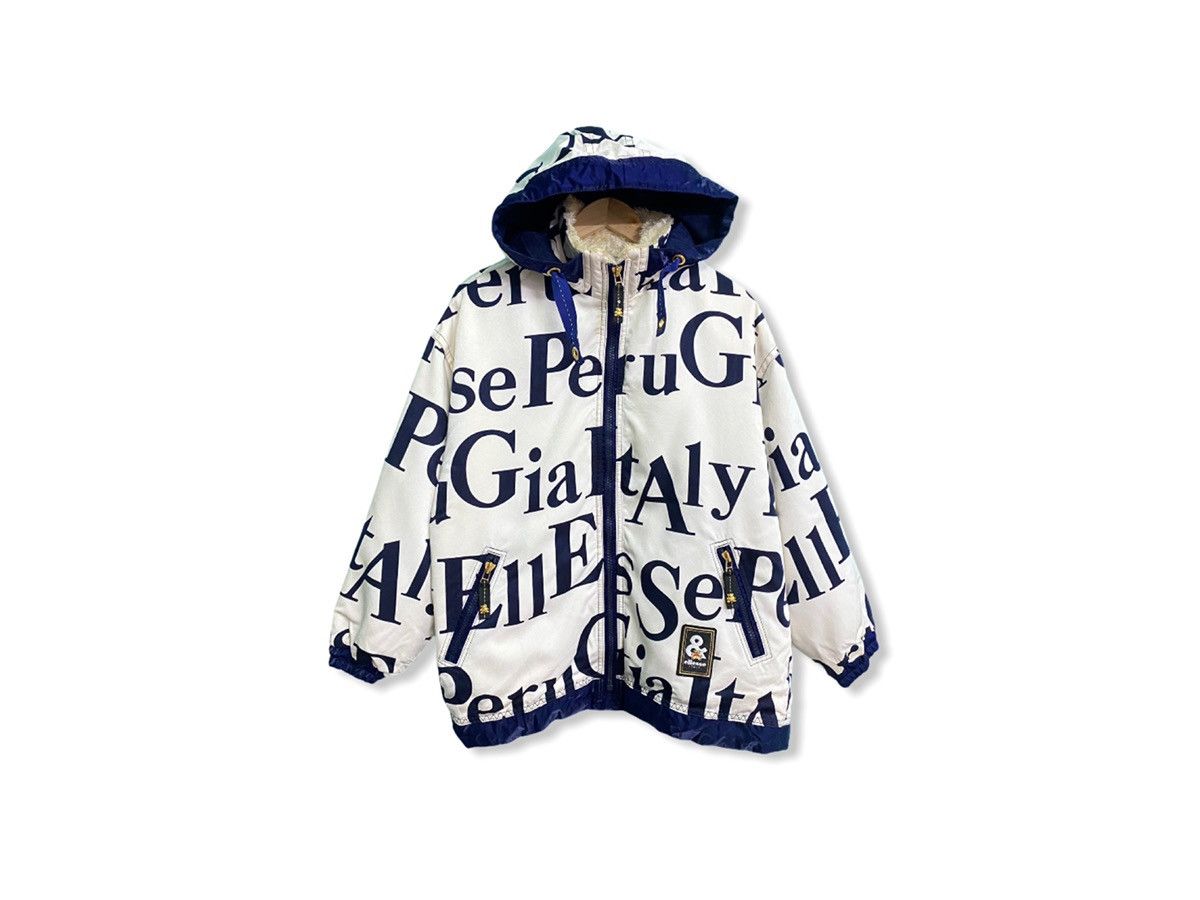 Ellesse × Vintage VINTAGE ELLESE PRINTED FULL JACKET Size US XL / EU 56 / 4 - 1 Thumbnail
