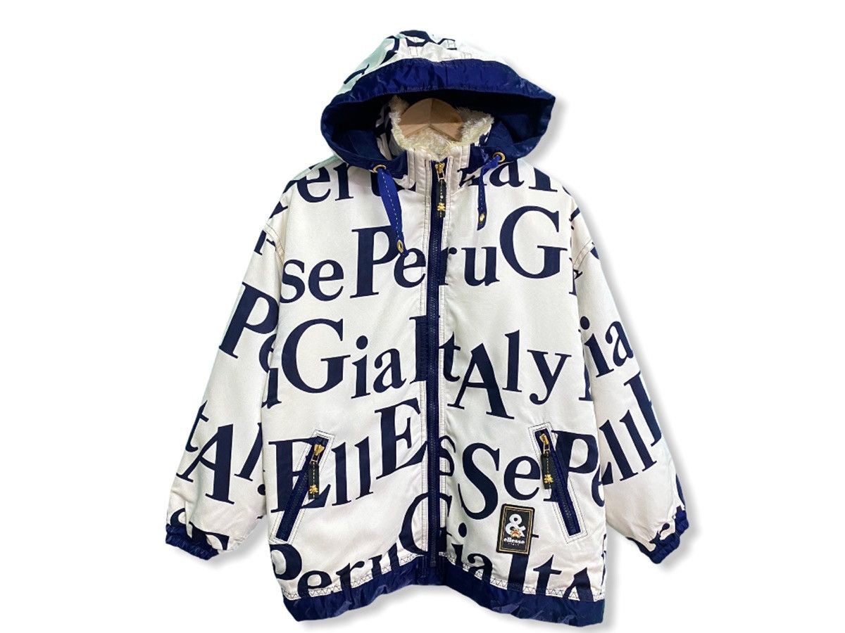 Ellesse × Vintage VINTAGE ELLESE PRINTED FULL JACKET Size US XL / EU 56 / 4 - 2 Thumbnail
