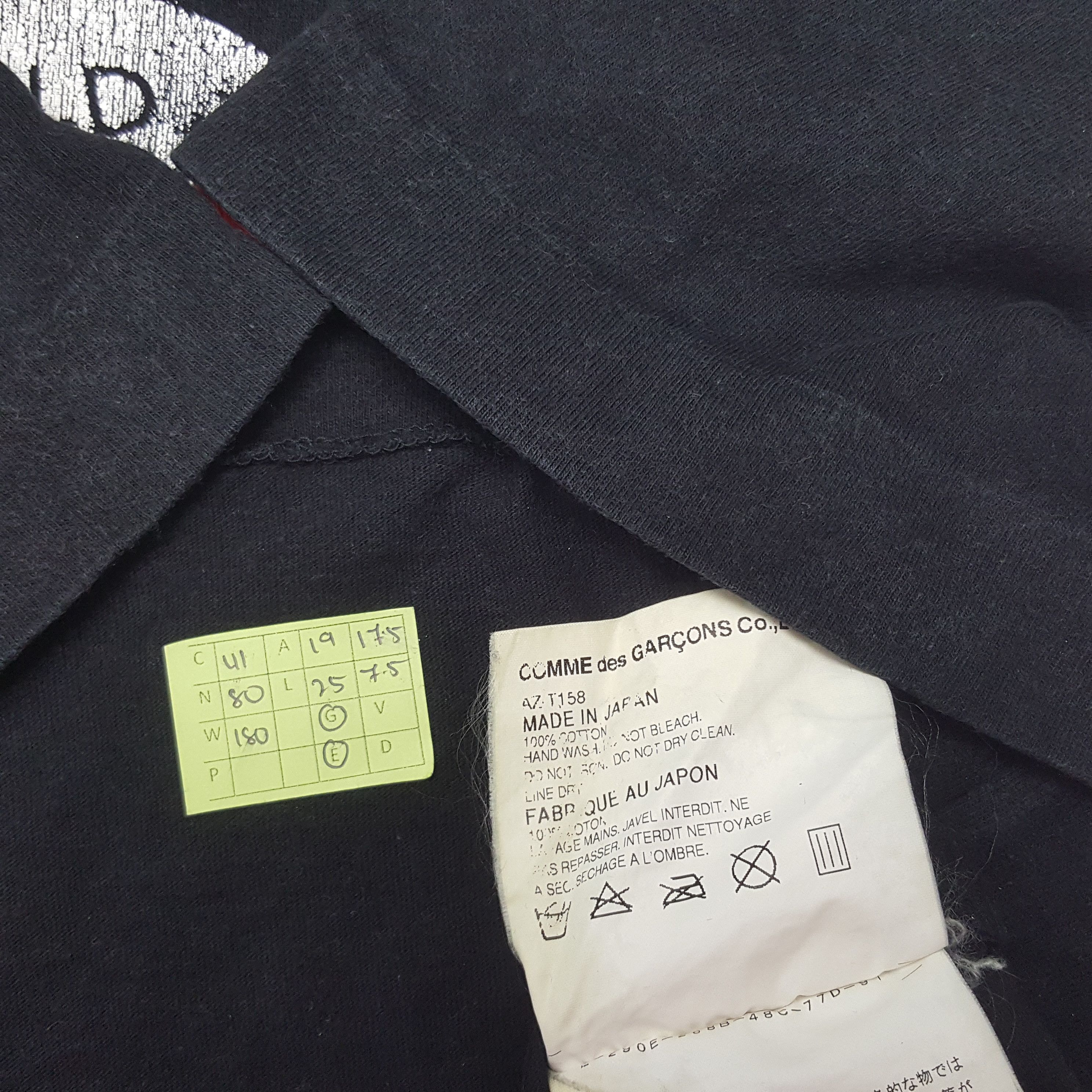 Comme des Garcons Vintage Comme des Garcons Play Tshirt Size US M / EU 48-50 / 2 - 5 Thumbnail