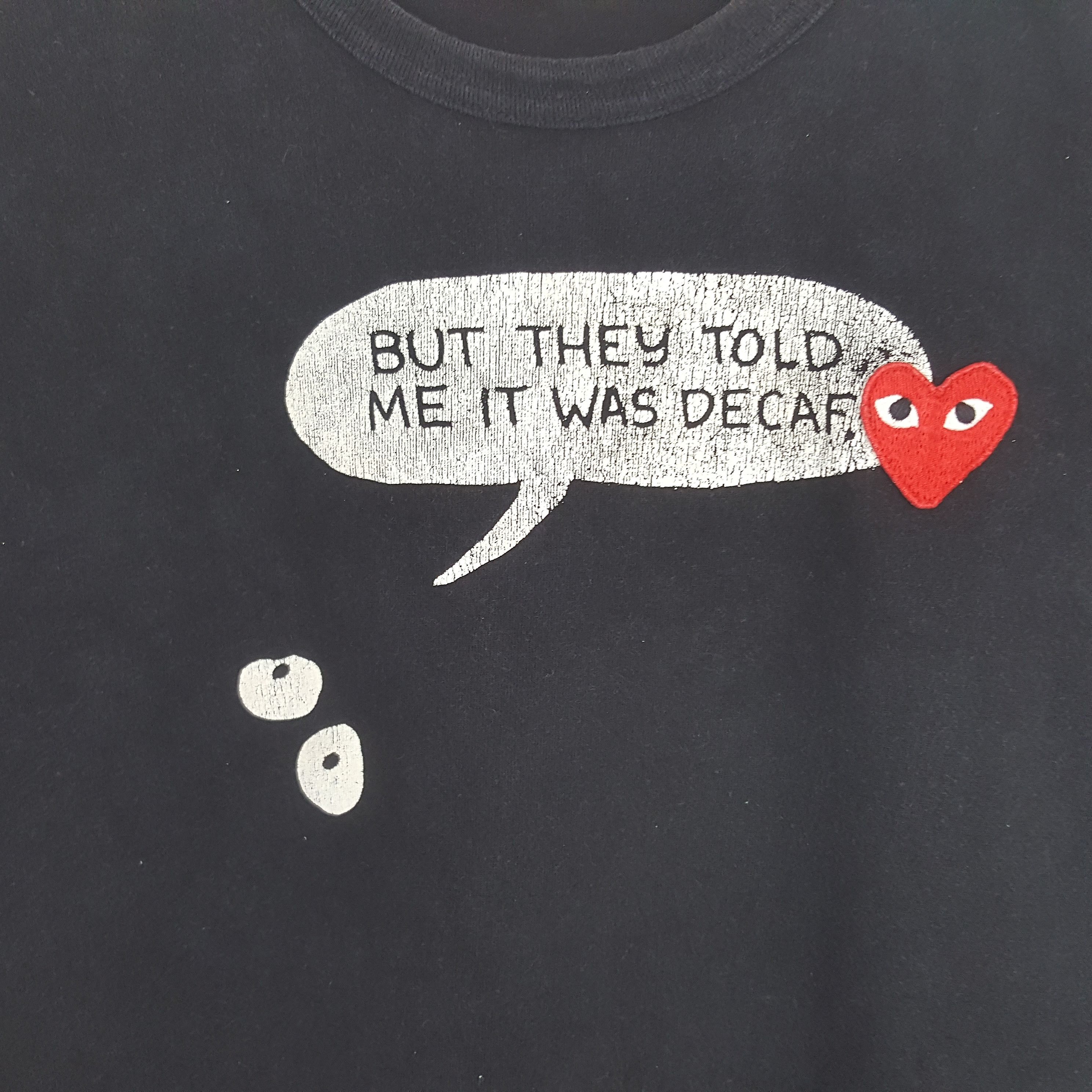 Comme des Garcons Vintage Comme des Garcons Play Tshirt Size US M / EU 48-50 / 2 - 2 Thumbnail