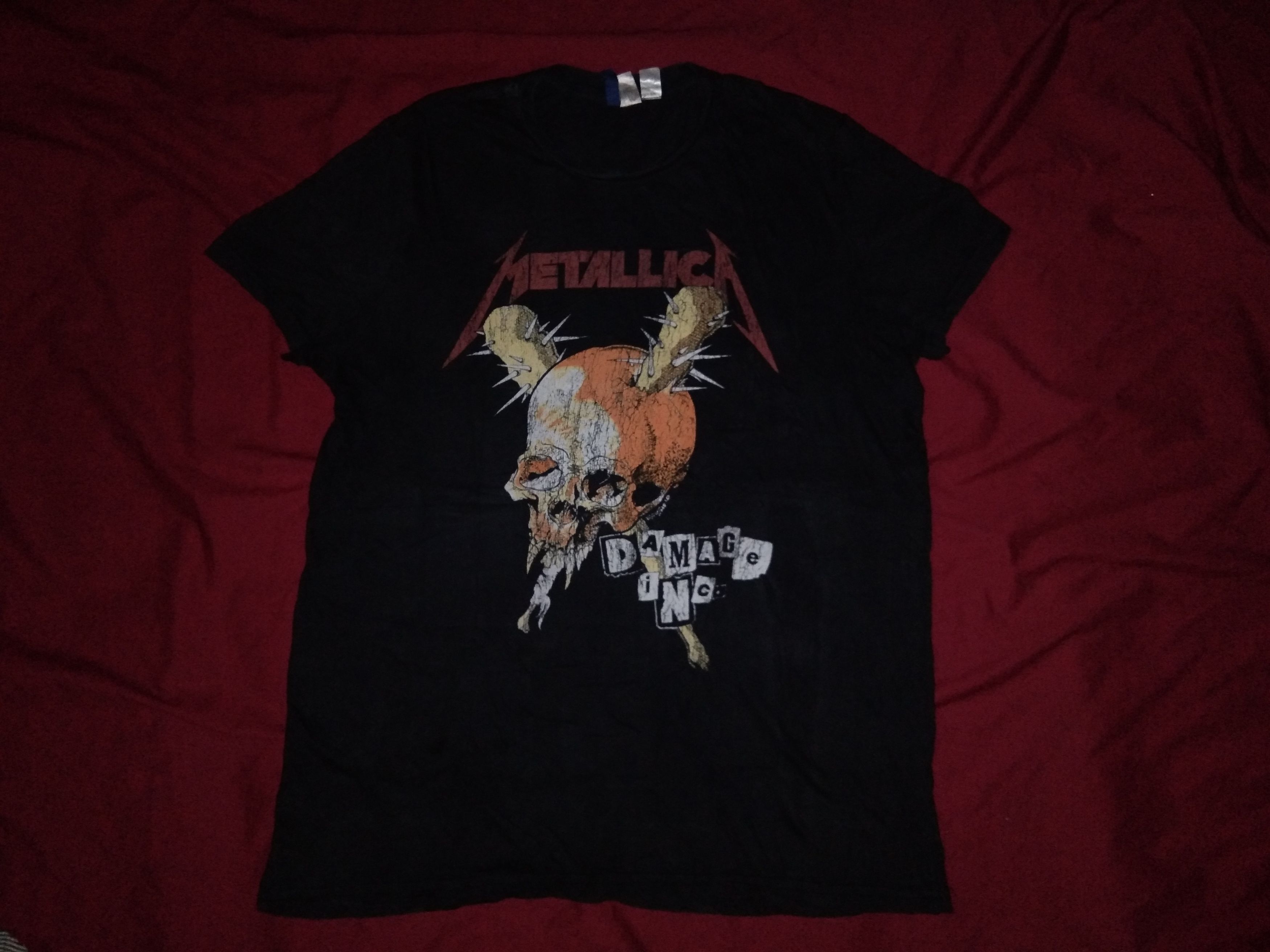 Metallica Metallica Damage Inc shirt band metal Size US L / EU 52-54 / 3 - 2 Thumbnail