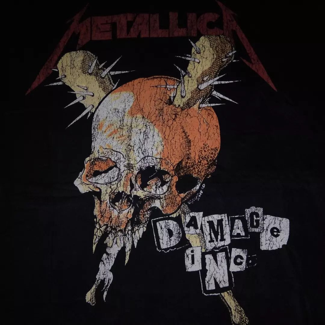 Metallica Metallica Damage Inc shirt band metal Size US L / EU 52-54 / 3 - 1 Thumbnail