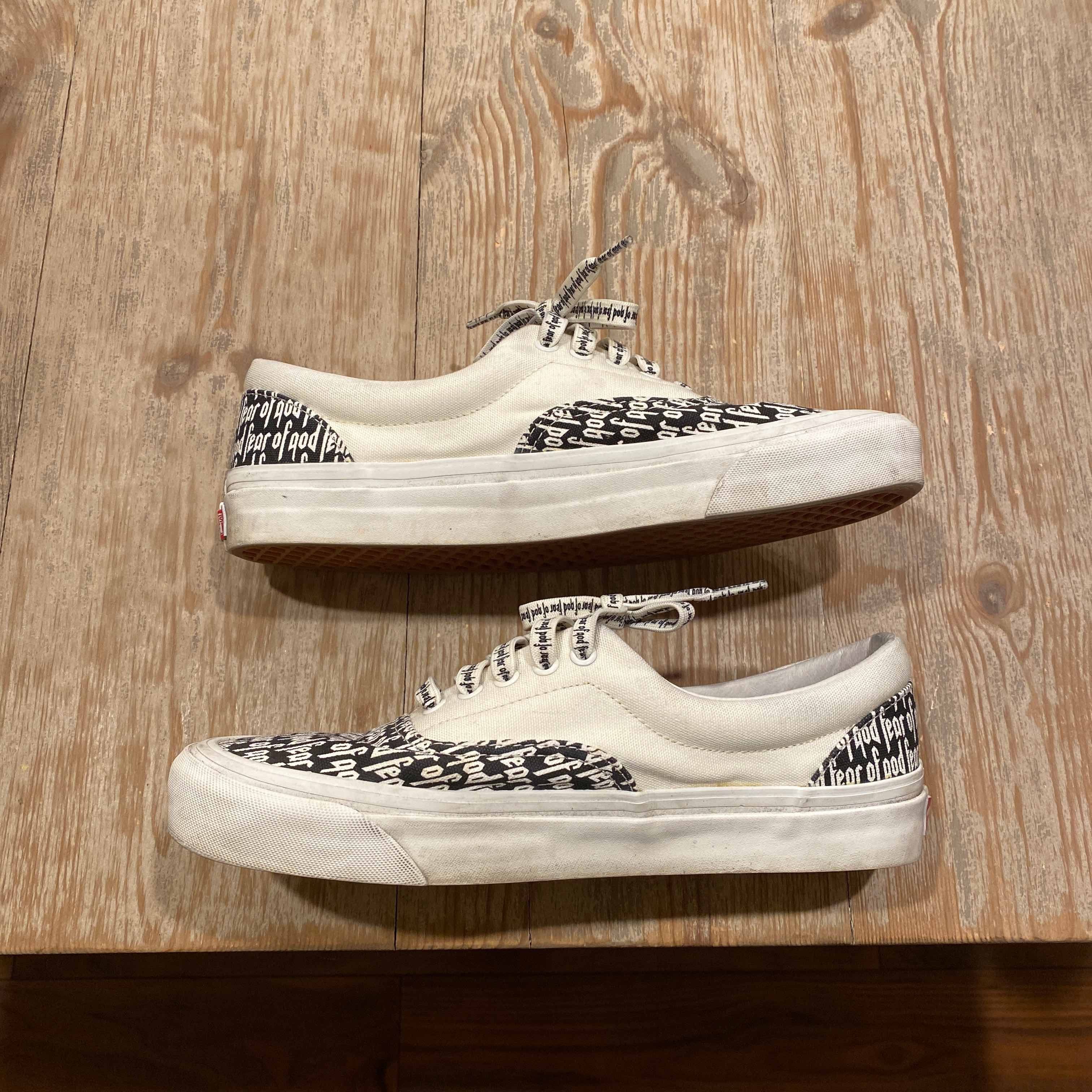 Fear of God x Era 95 DX Collection 2 White Low Top Sneakers 
