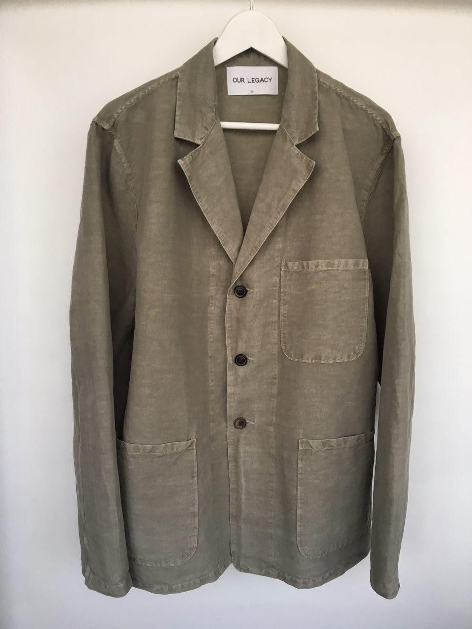 Our Legacy Linen blazer jacket | Grailed