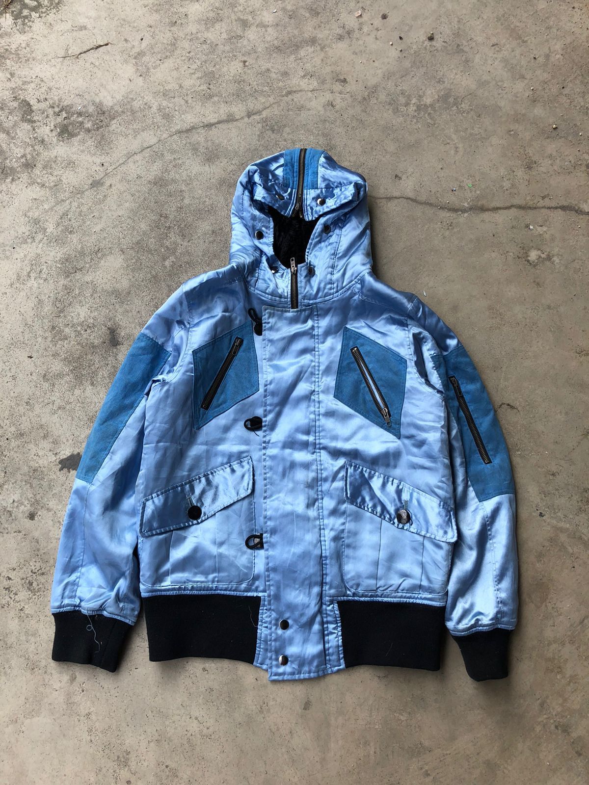 If Six Was Nine × Le Grande Bleu (L.G.B.) Milkboy Alien Fur Jacket Size US M / EU 48-50 / 2 - 2 Thumbnail