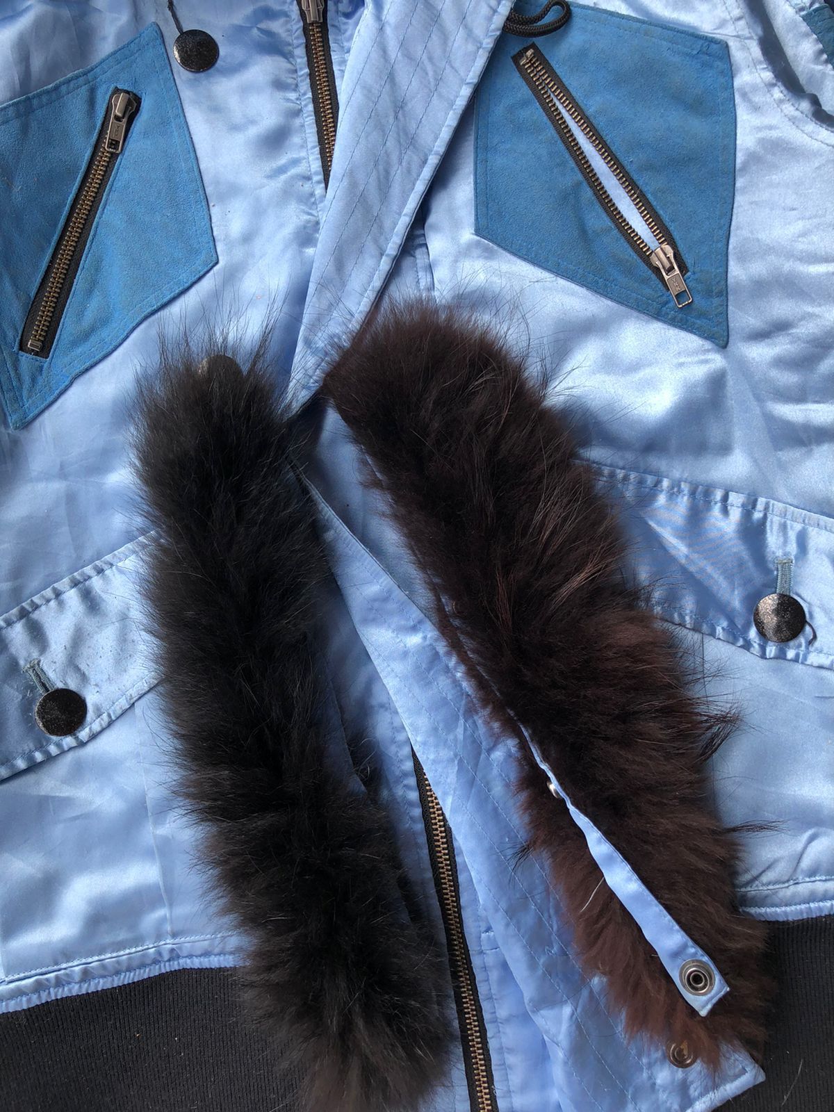 If Six Was Nine × Le Grande Bleu (L.G.B.) Milkboy Alien Fur Jacket Size US M / EU 48-50 / 2 - 8 Thumbnail