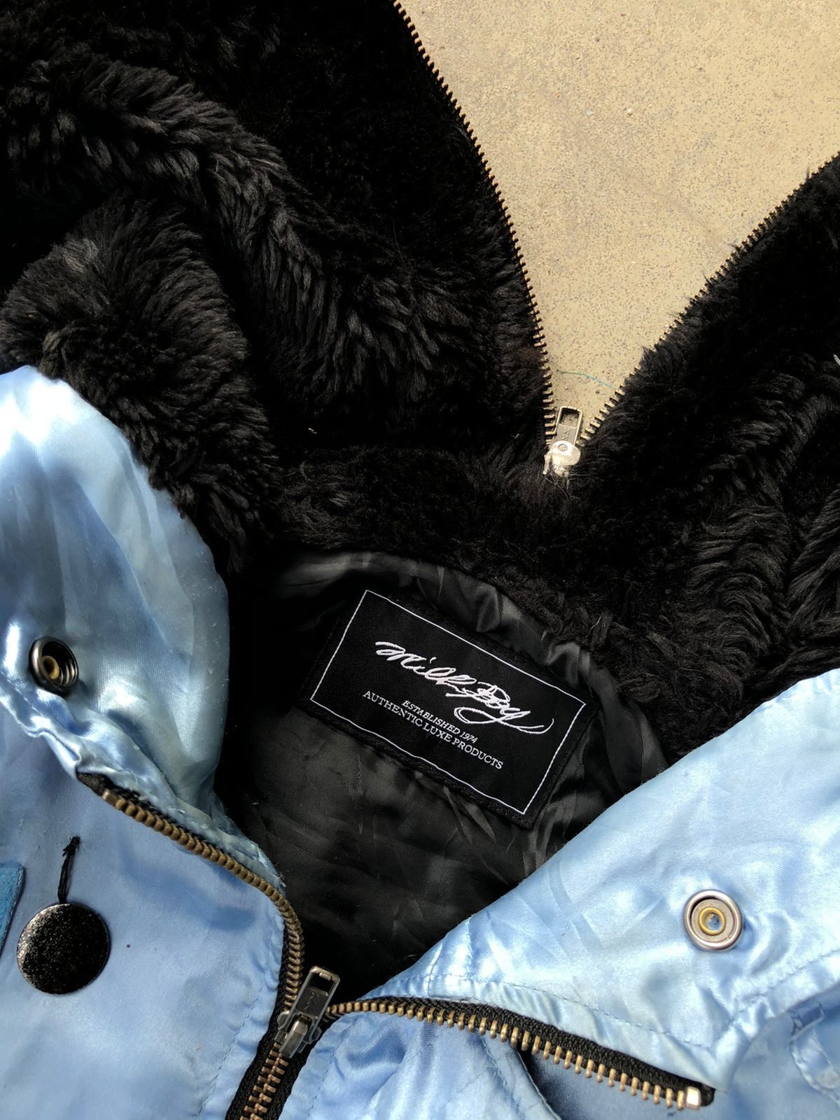 If Six Was Nine × Le Grande Bleu (L.G.B.) Milkboy Alien Fur Jacket Size US M / EU 48-50 / 2 - 7 Thumbnail
