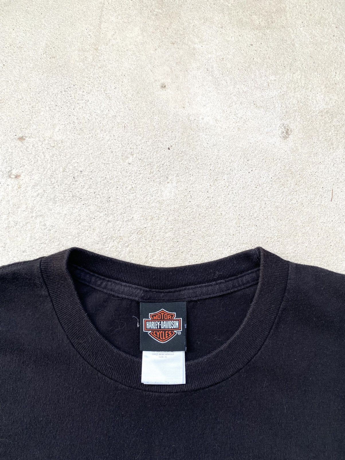 Harley Davidson Vintage Harley Davidson Trimoto Tee Shirt Y2K Hype Size US XL / EU 56 / 4 - 7 Thumbnail