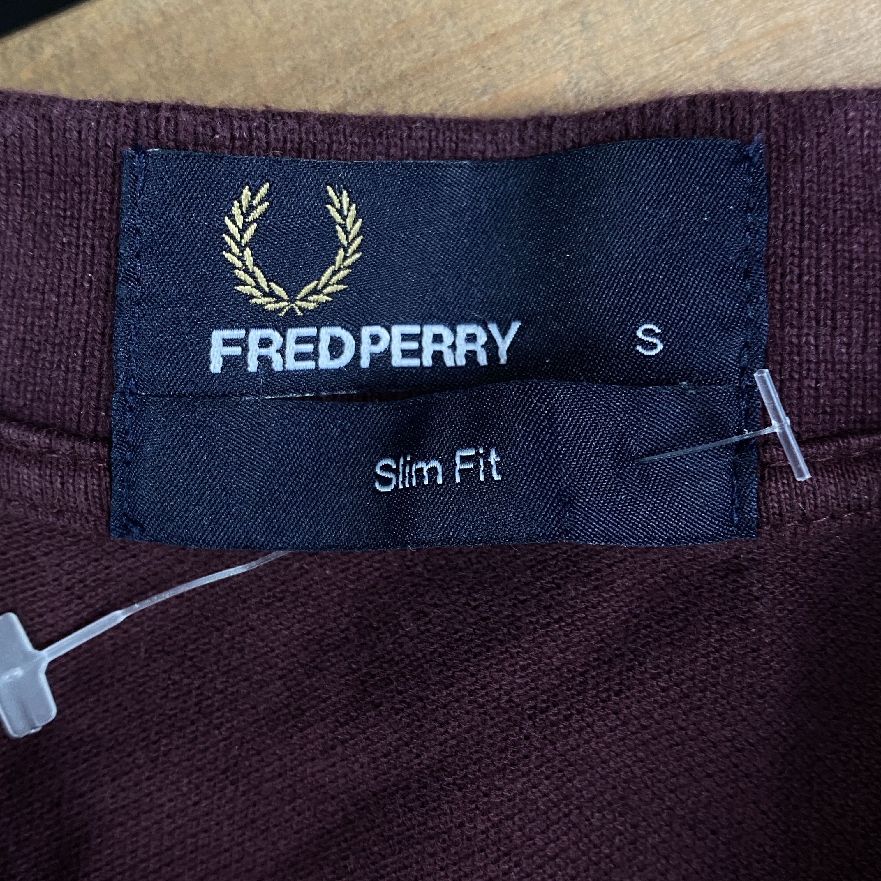 Fred Perry Mens Rugby Sweatshirt Fred Perry Slim Fit Size S Size US S / EU 44-46 / 1 - 4 Thumbnail